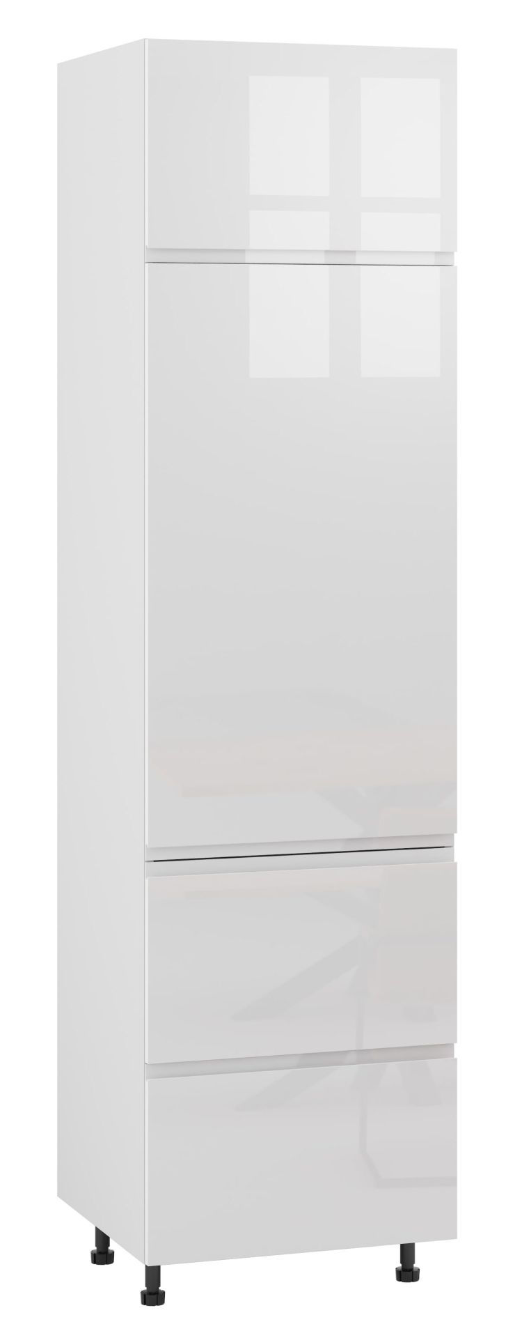 Alba Słupek Wysoki Prawy Ds2-60-220 Hk-Xs Blum Biały Połysk