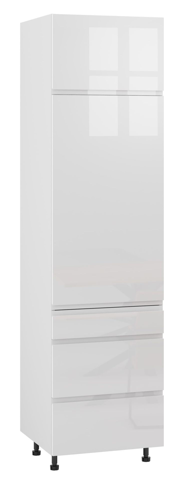 Alba Słupek Wysoki Prawy Ds3-60-220 Hk-Xs Blum Biały Połysk