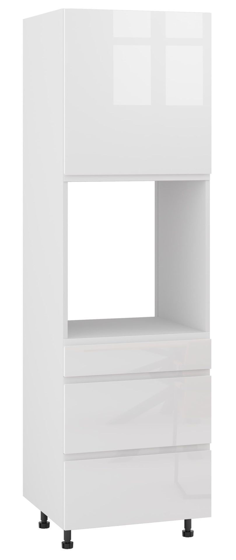 Alba Słupek Prawy Dps3-60-197 Modernbox Biały Połysk