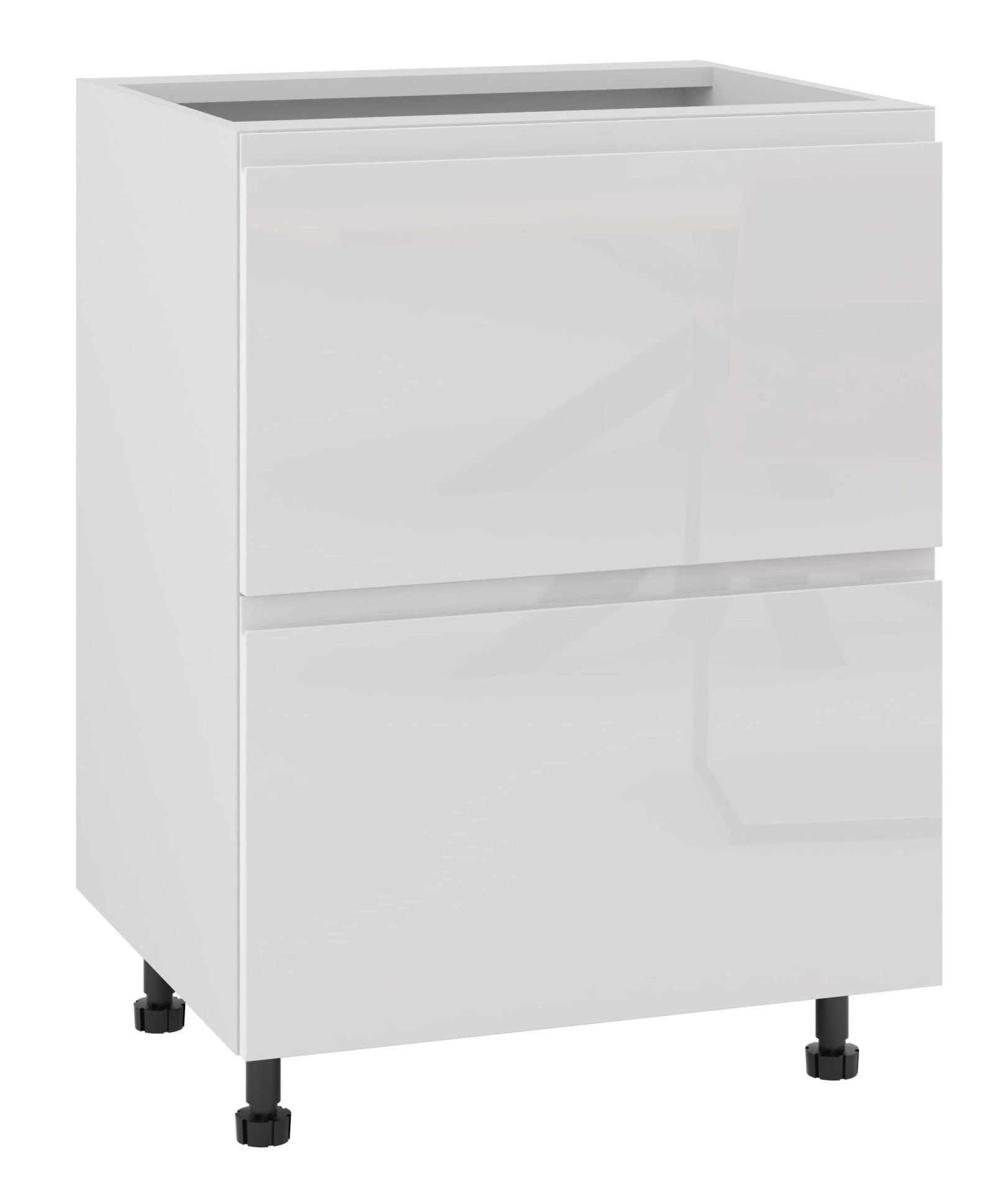 Alba Szafka Dolna Ds-60-2W-1Wew Modernbox Biały Połysk