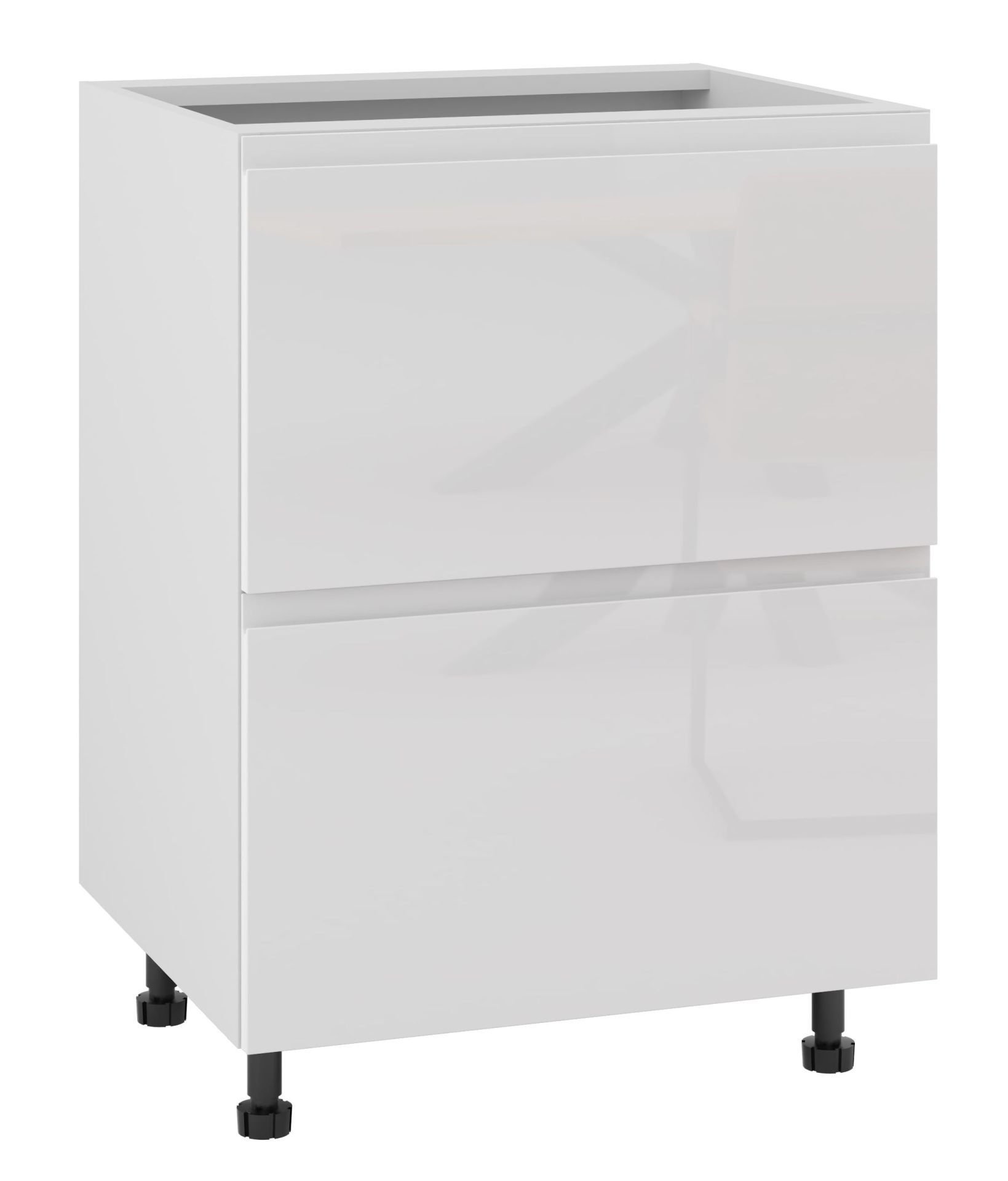 Alba Szafka Dolna Ds-60-2W Modernbox Biały Połysk