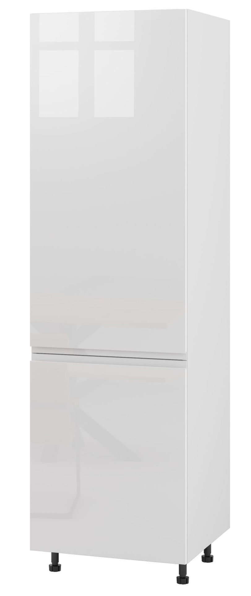 Alba Słupek Lewy D-60-197 Biały Połysk