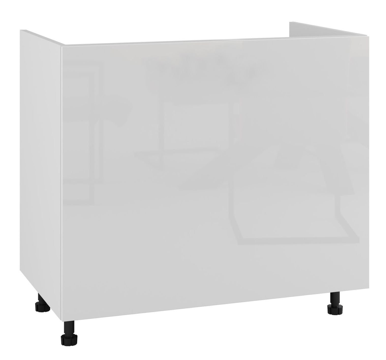 Alba Szafka Dolna Pod Zlewozmywak Dzs-90 Modernbox Biały Połysk