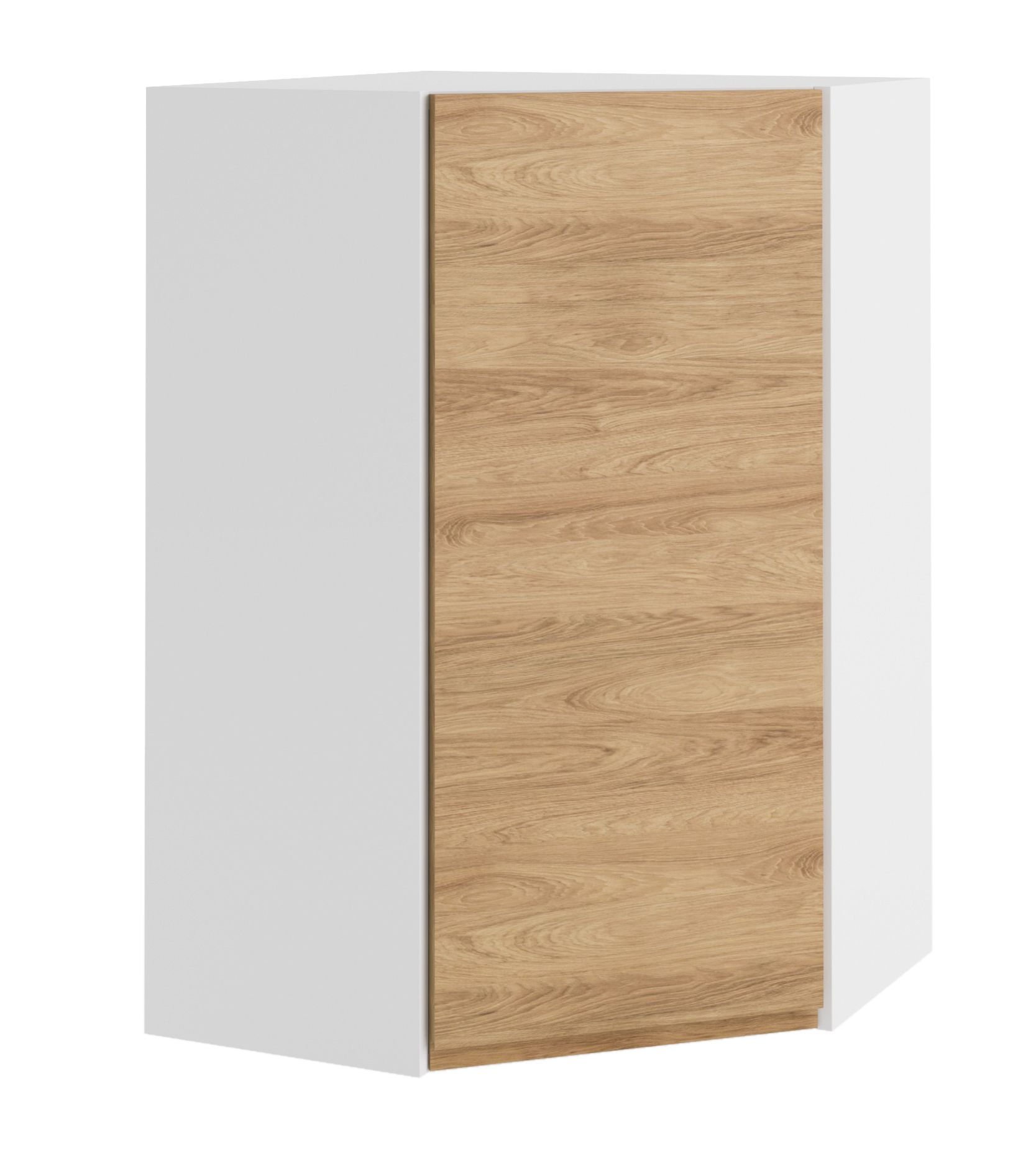 Alba Szafka Wisząca Wysoka Narożna Prawa Gnwu-H92 Hikora