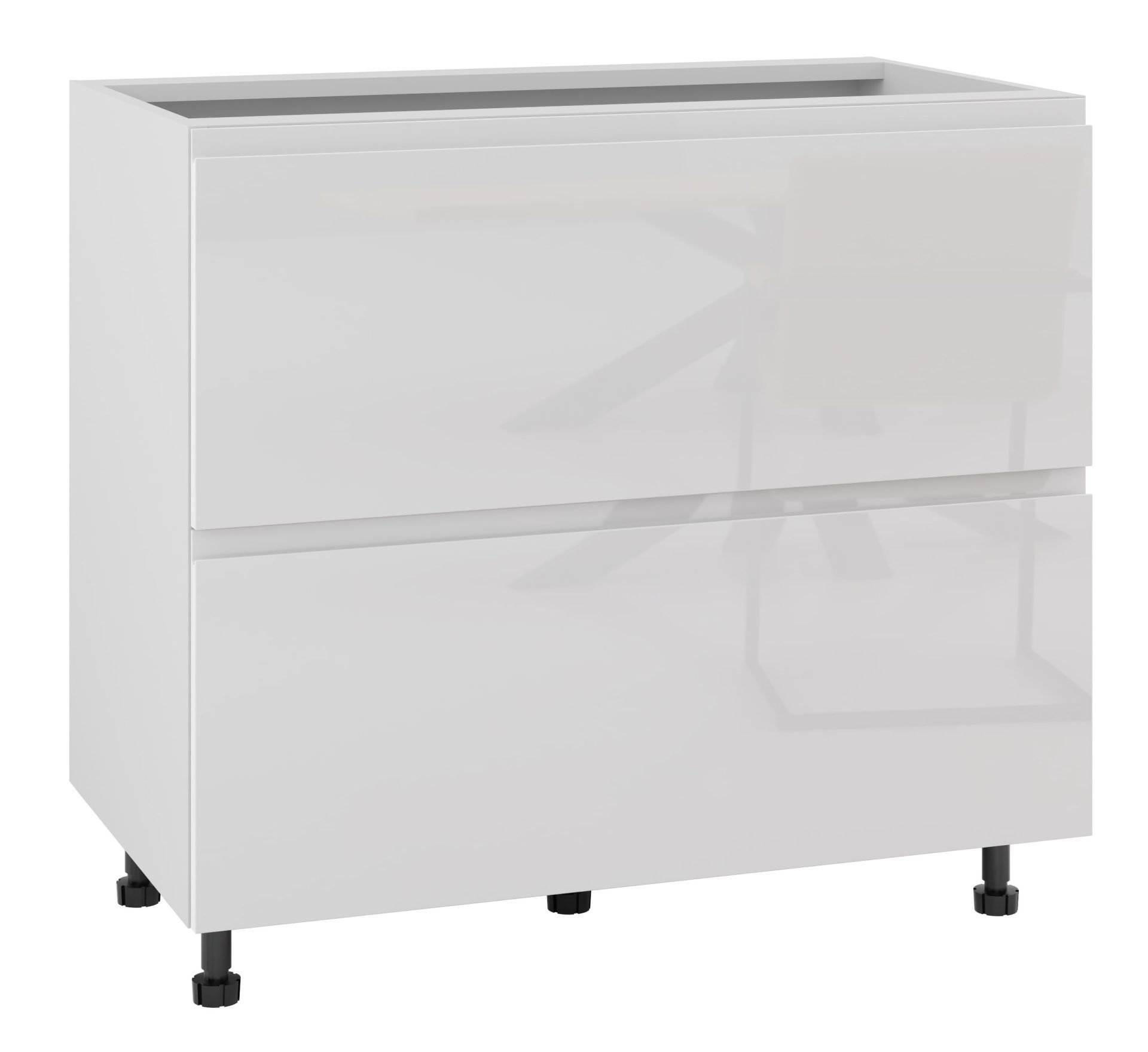 Alba Szafka Dolna Ds-90-2W Modernbox Biały Połysk