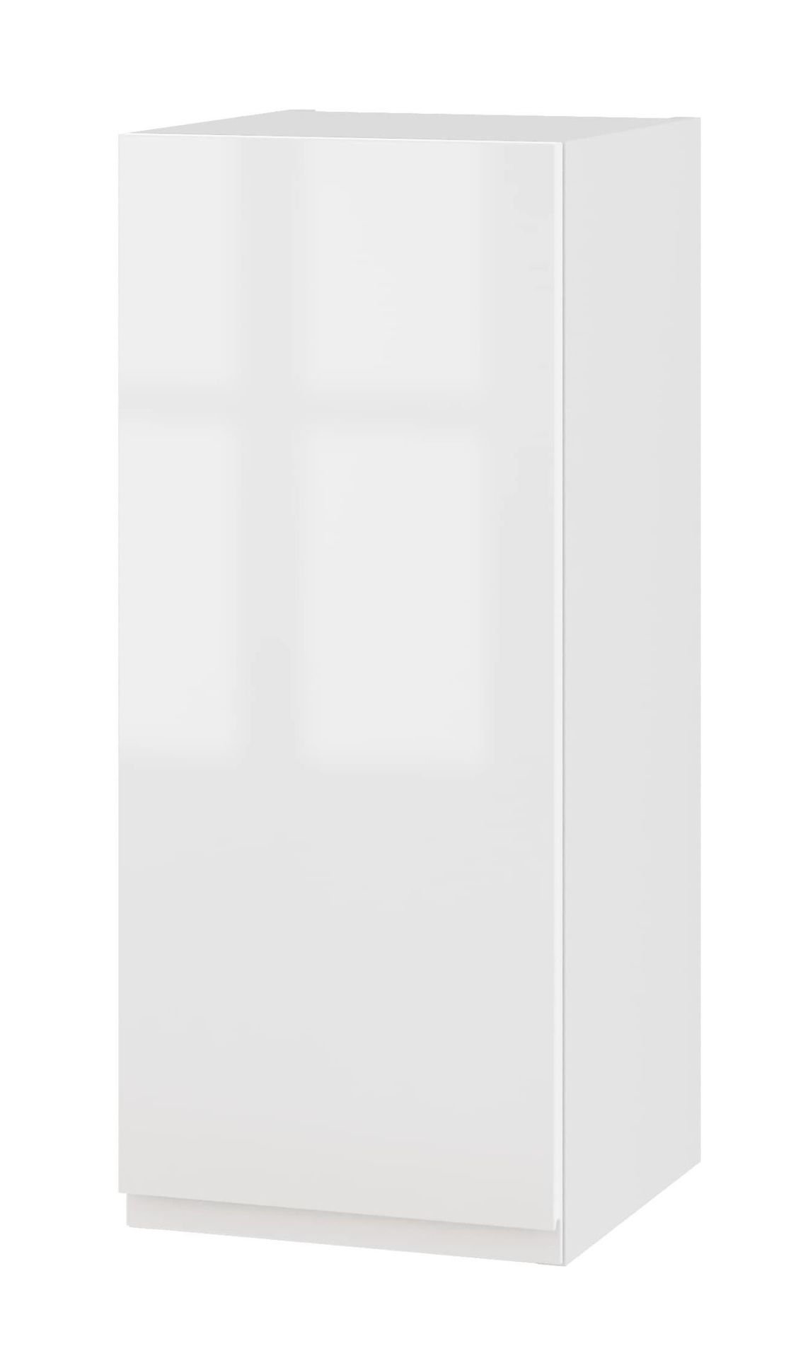 Alba Szafka Wisząca Lewa G-30 Biały Połysk