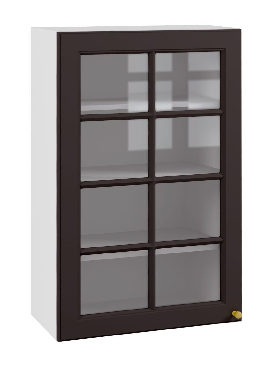 Bristol Witryna Wisząca Wysoka Gv-60-H92 Szpros Czarny Mat