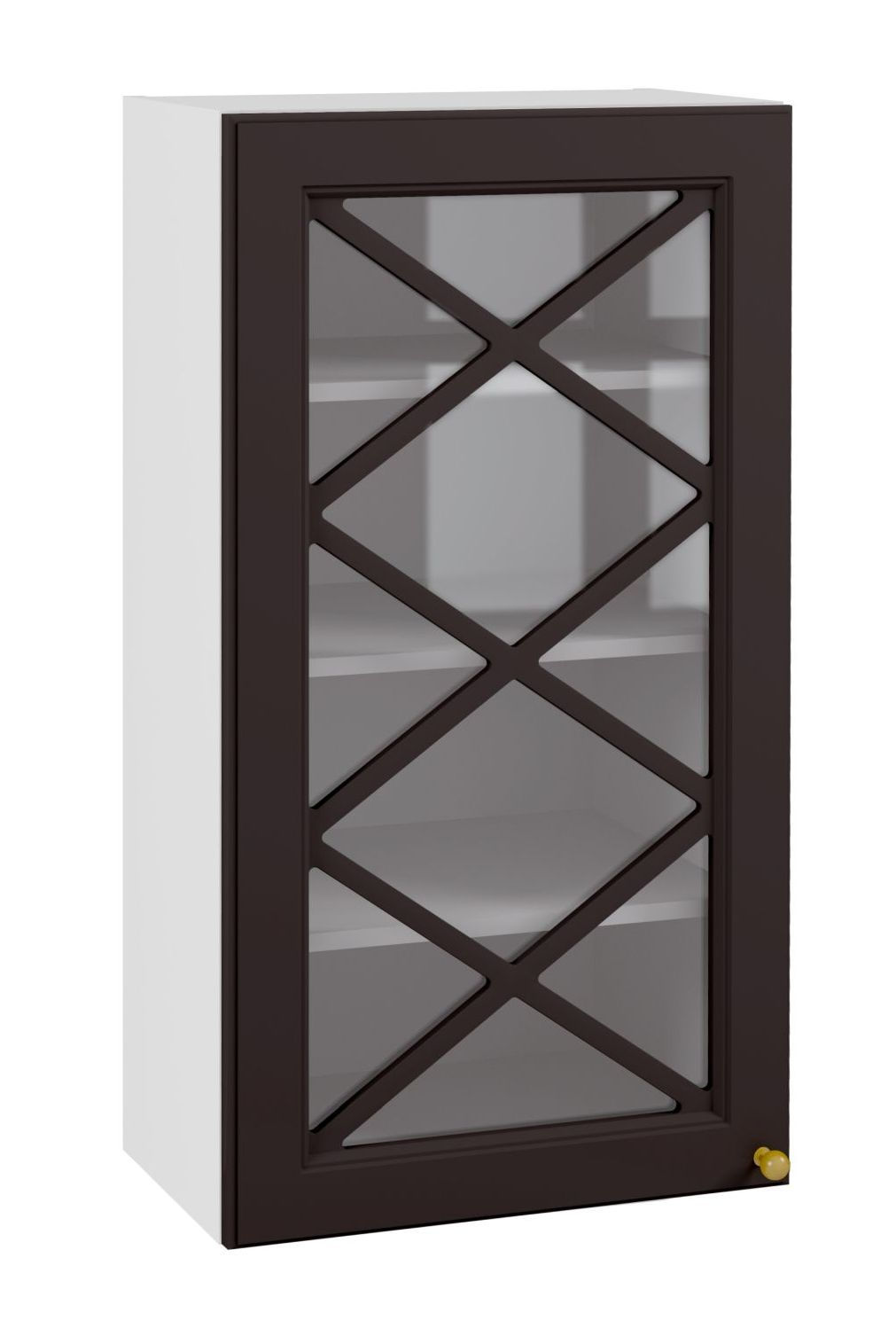 Bristol Witryna Wisząca Wysoka Gv-50-H92 Czarny Mat