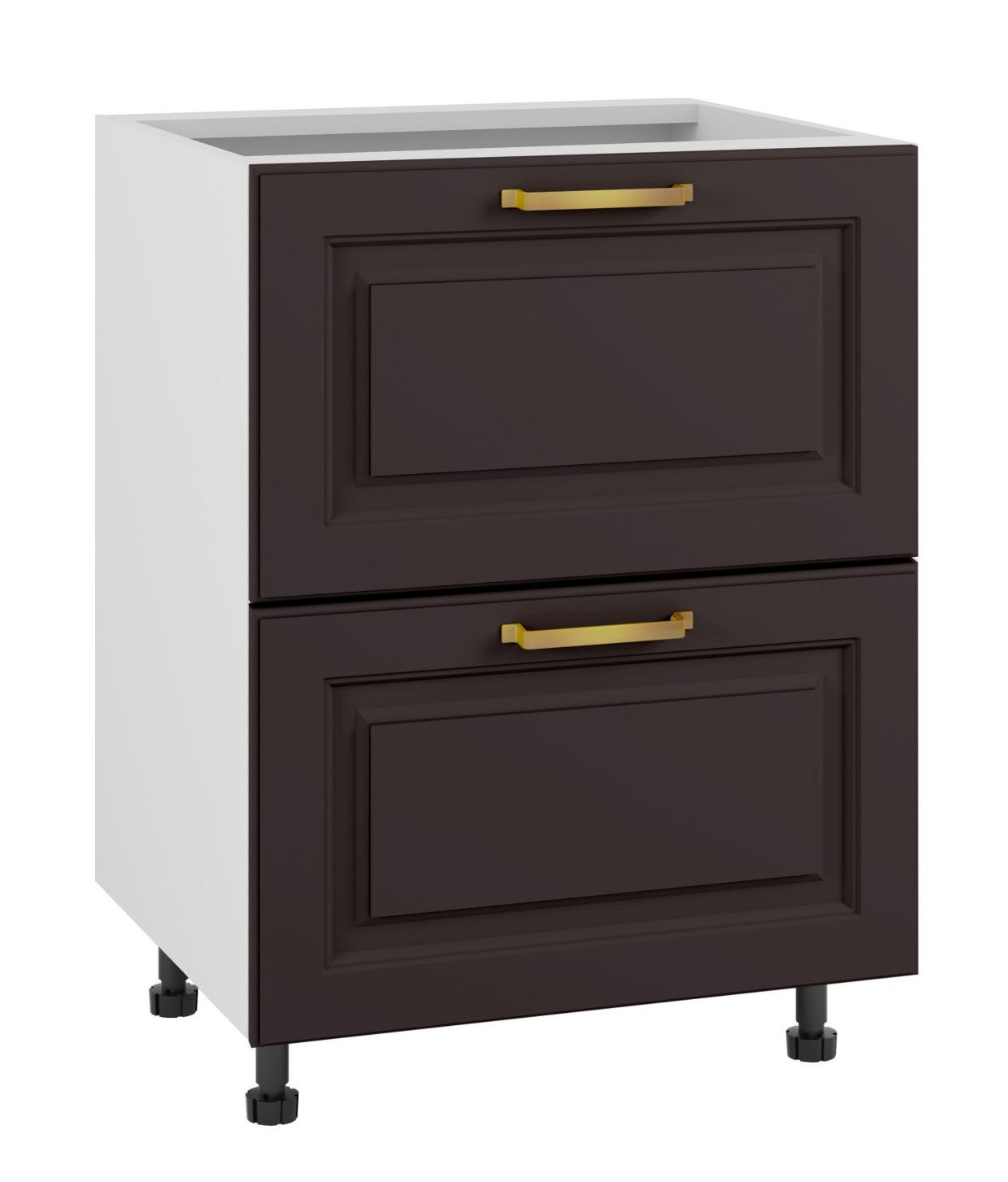 Bristol Szafka Dolna Ds-60-2W Blum Czarny Mat