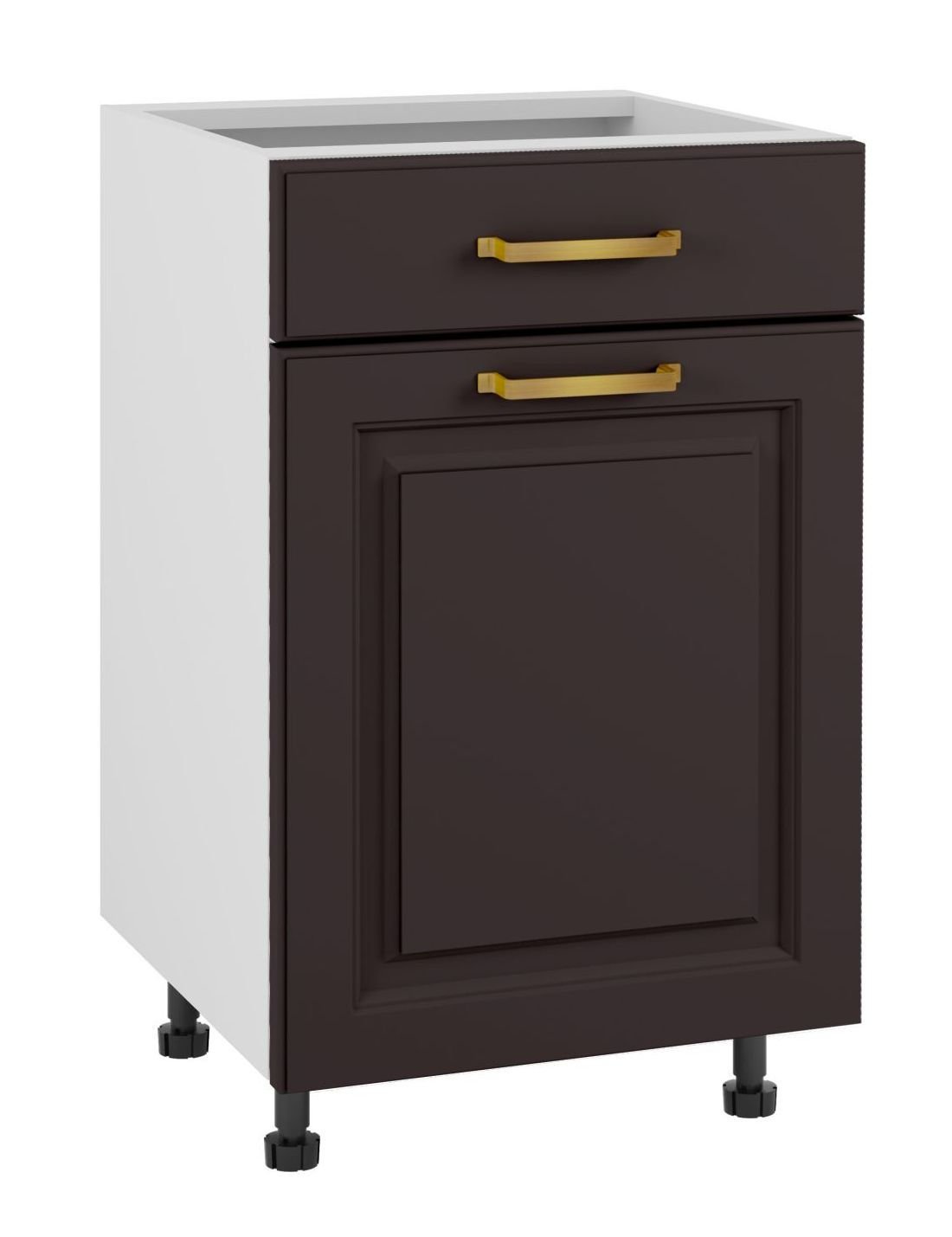 Bristol Szafka Dolna D1S-50 Blum Czarny Mat