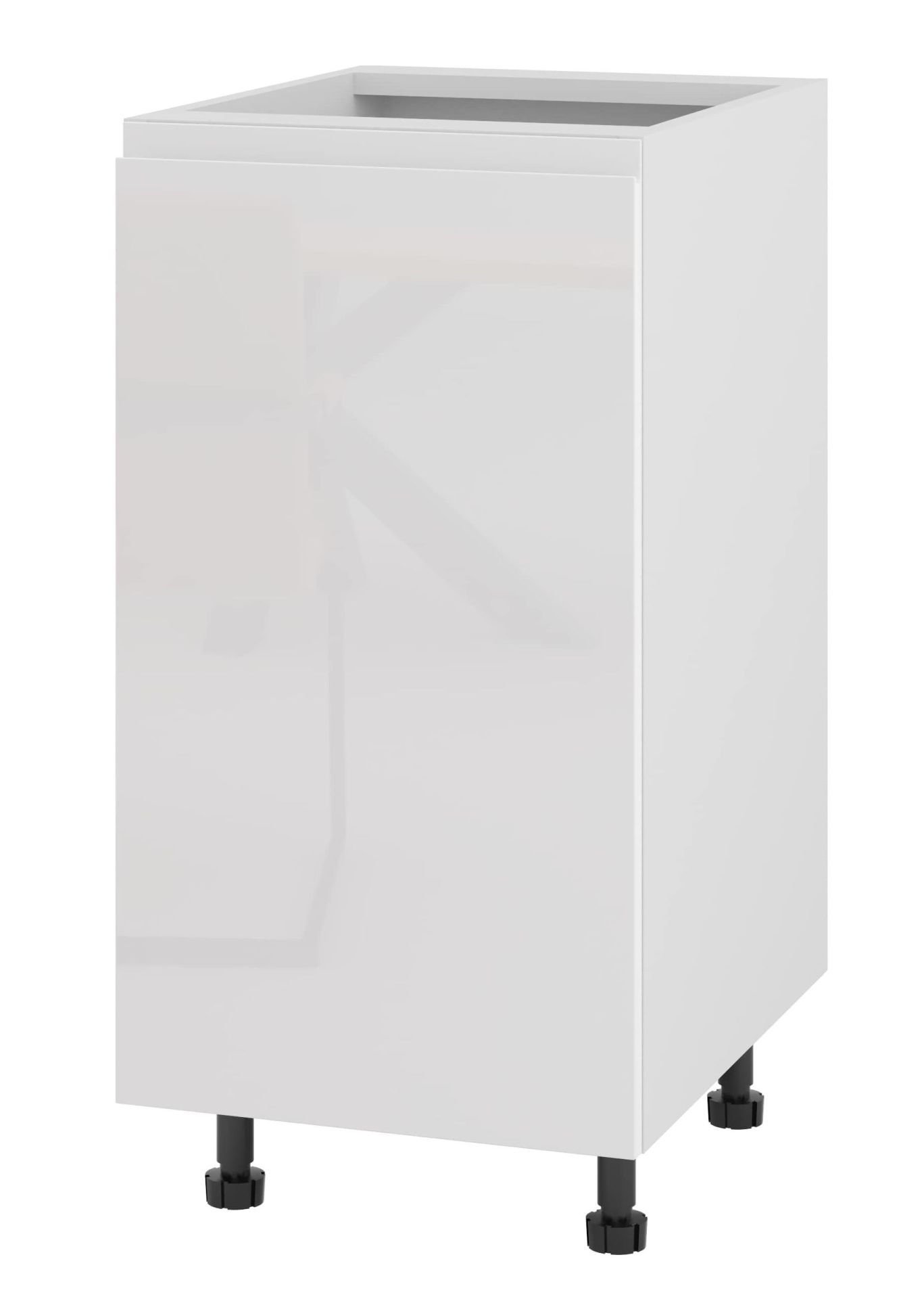 Alba Szafka Dolna Lewa D-40 Biały Połysk