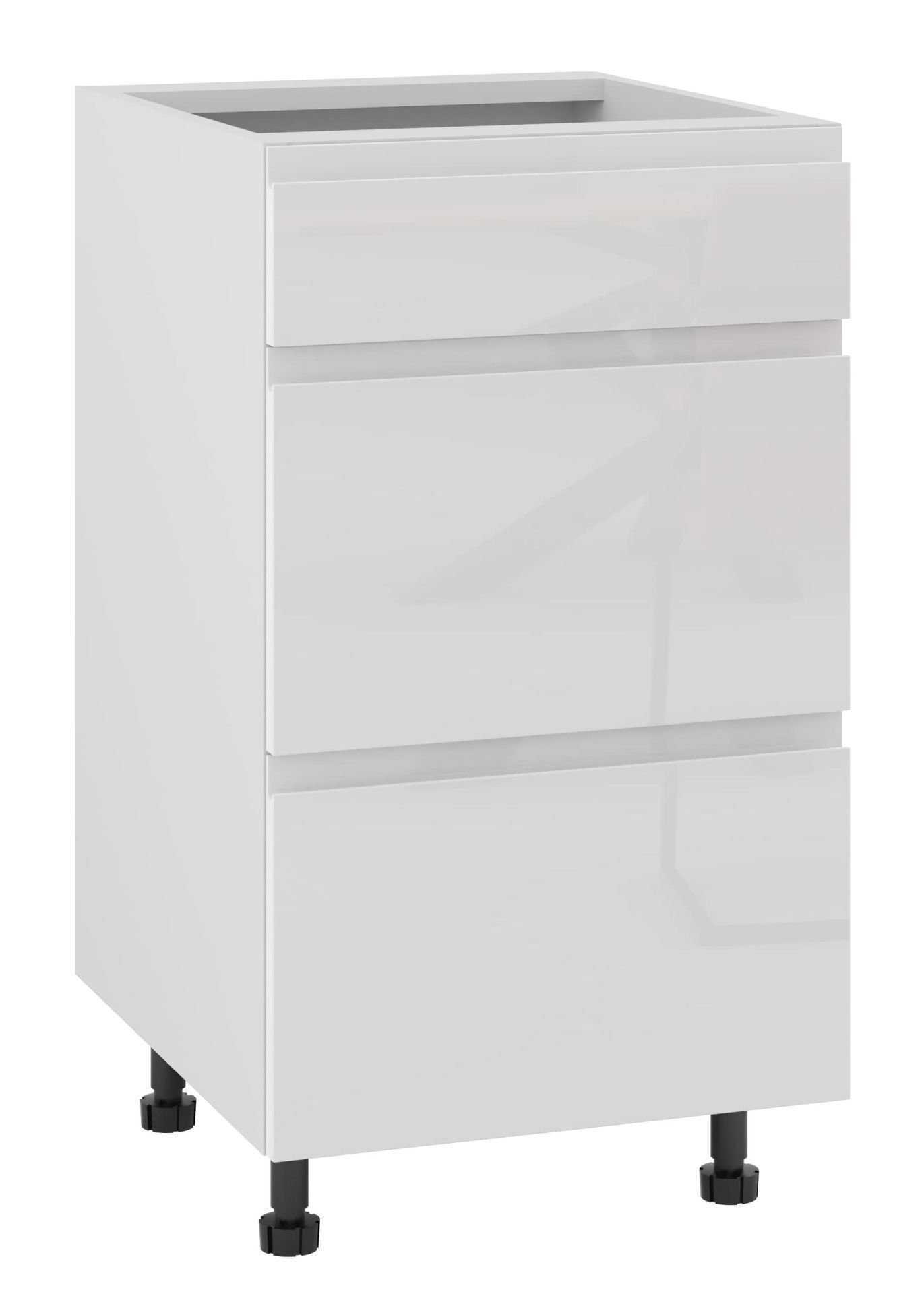 Alba Szafka Dolna Ds-45-2W-1N Modernbox Biały Połysk