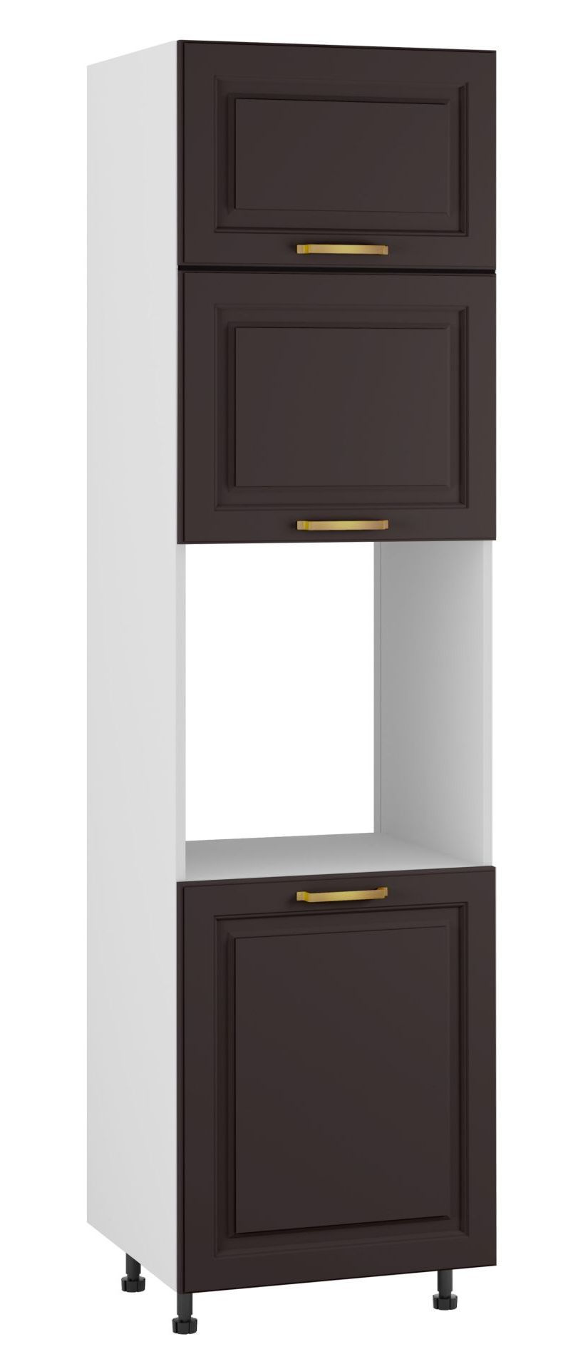 Bristol Słupek Pod Zabudowę Piekarnika Wysoki Dp-60-220 Hk-Xs Blum Czarny Mat