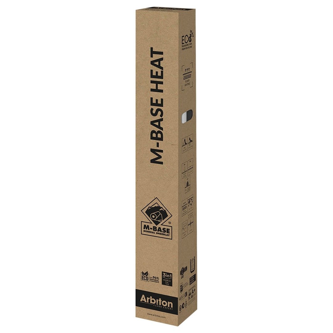 Podkład Pod Drewno Na Ogrzewanie Podłogowe M-Base Heat 1,50 Mm 8 M2
