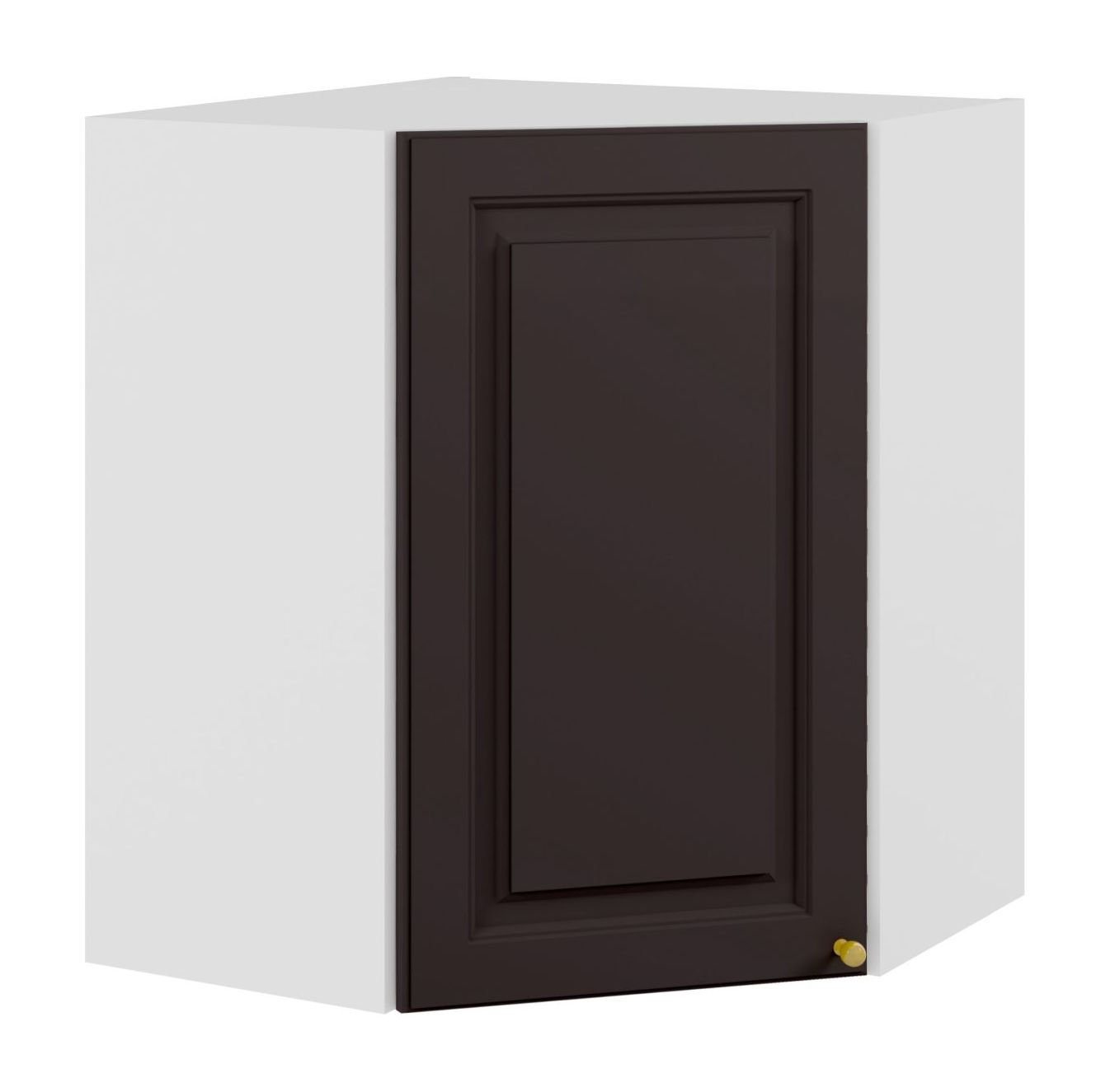 Bristol Szafka Wisząca Narożna Gnwu-60 Czarny Mat