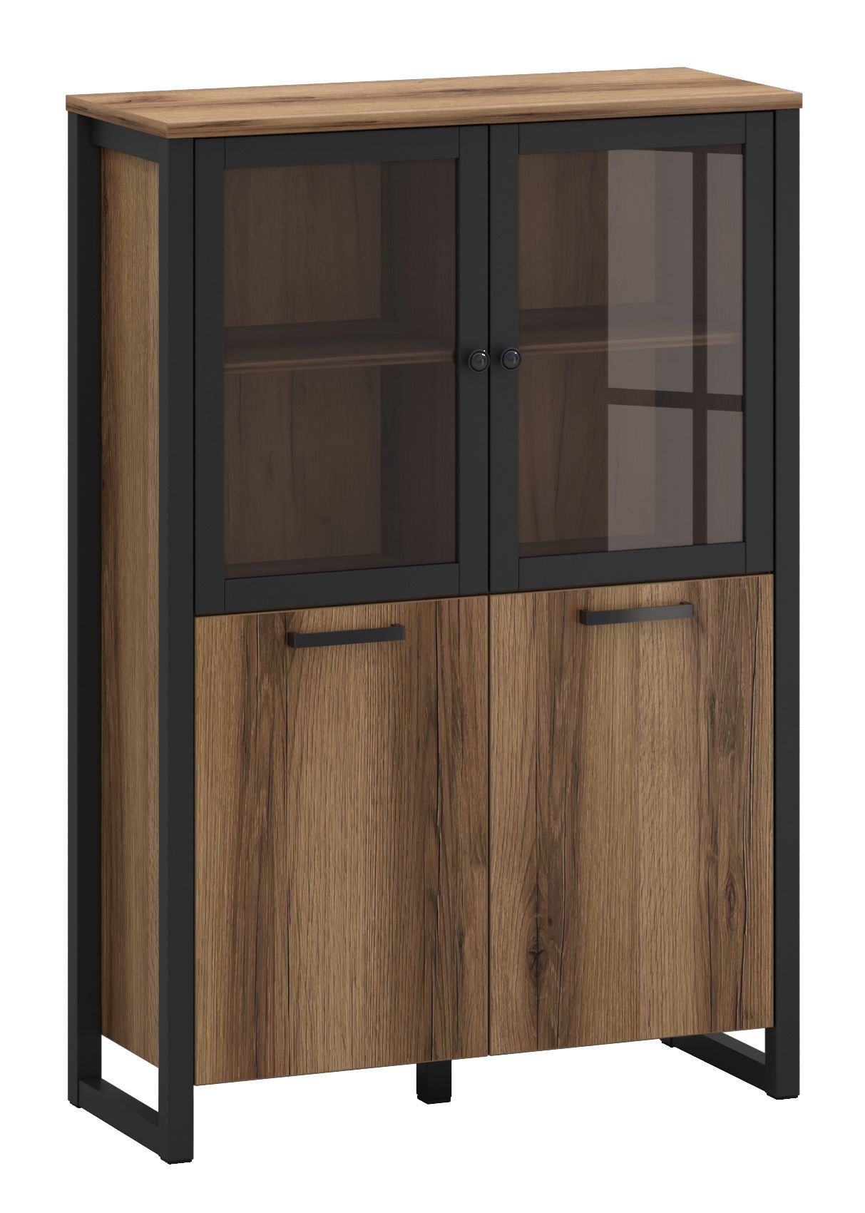 Witryna Niska Mares 2D2W Dąb Delano