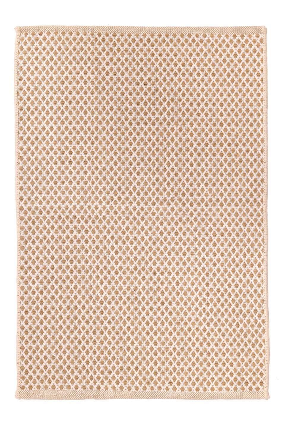 Dywanik Dekoracyjny Dobby 60X90 Cm Beżowy/Biały