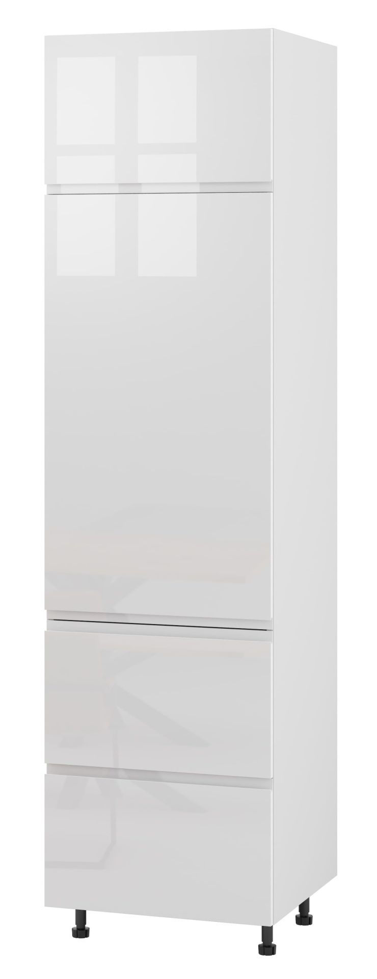 Alba Słupek Wysoki Lewy Ds2-60-220 Modernbox Biały Połysk