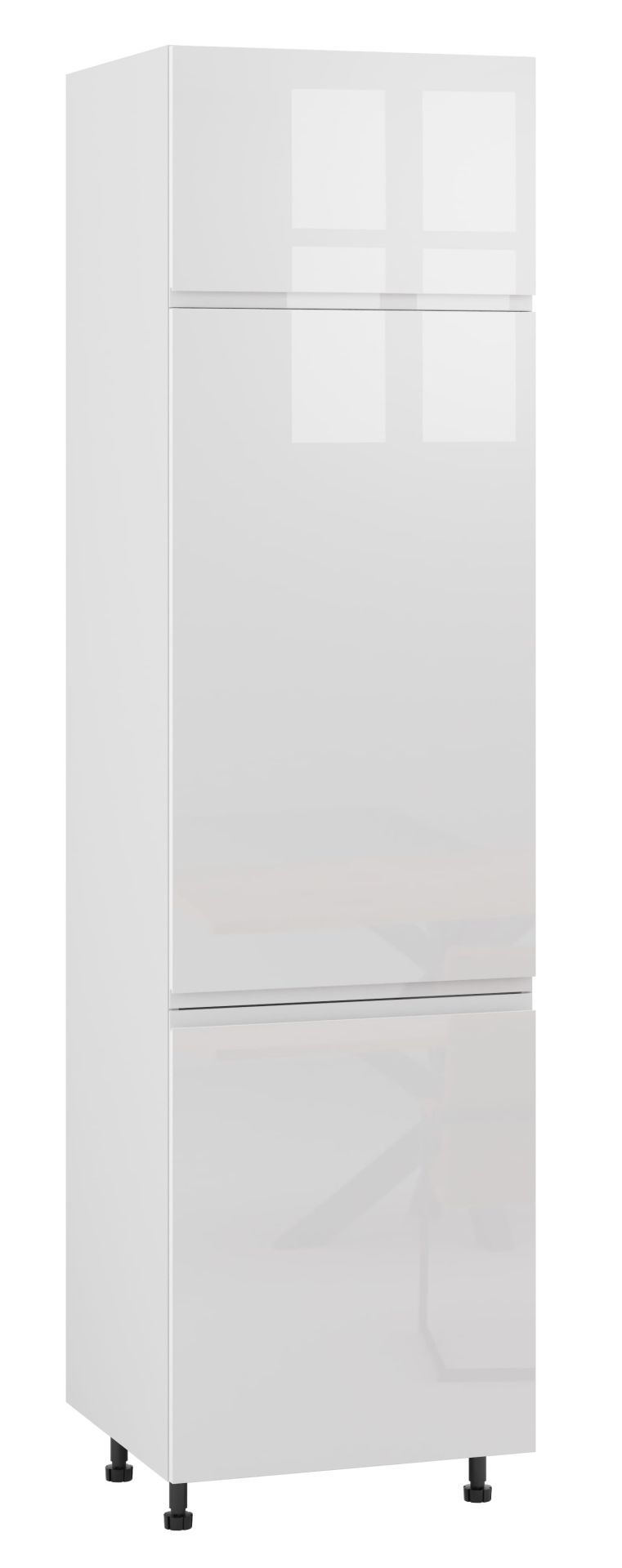 Alba Słupek Wysoki Lewy D-60-220 Hk-Xs Blum Biały Połysk