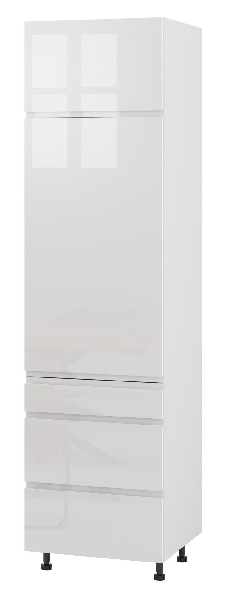 Alba Słupek Wysoki Lewy Ds3-60-220 Hk-Xs Modernbox Biały Połysk