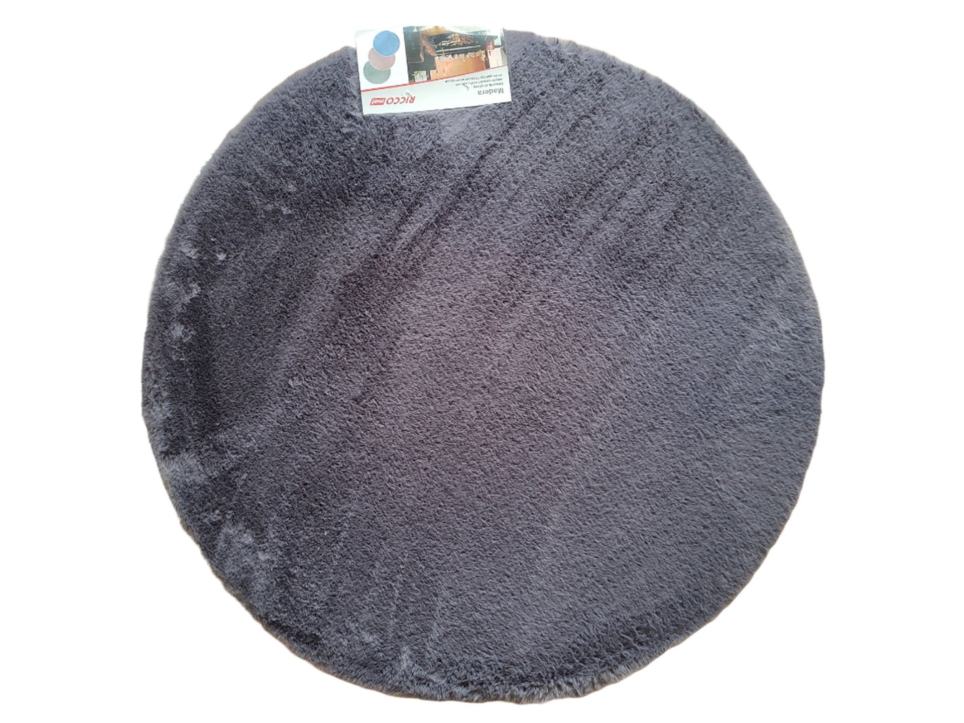Dywanik Dekoracyjny Madera 85X85 Cm Ciemnoszary