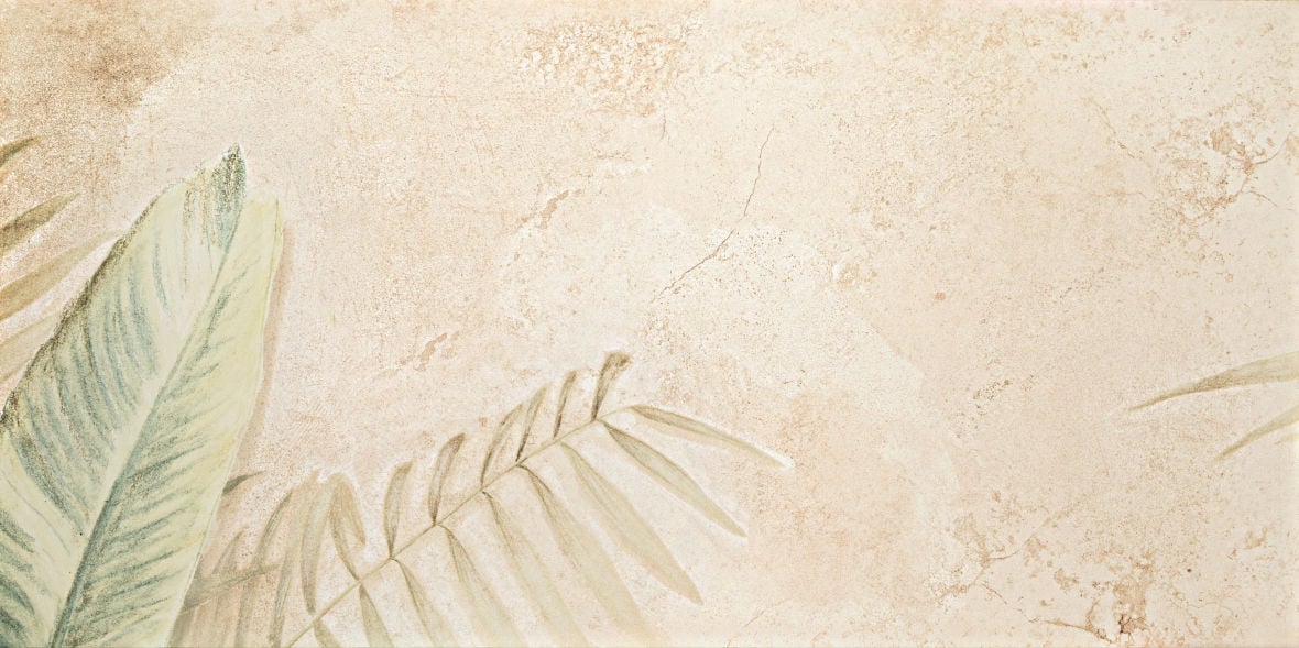 Dekor Alabaster Shine Leaves 4 B Mat Rect 119,8X59,8 Arte
