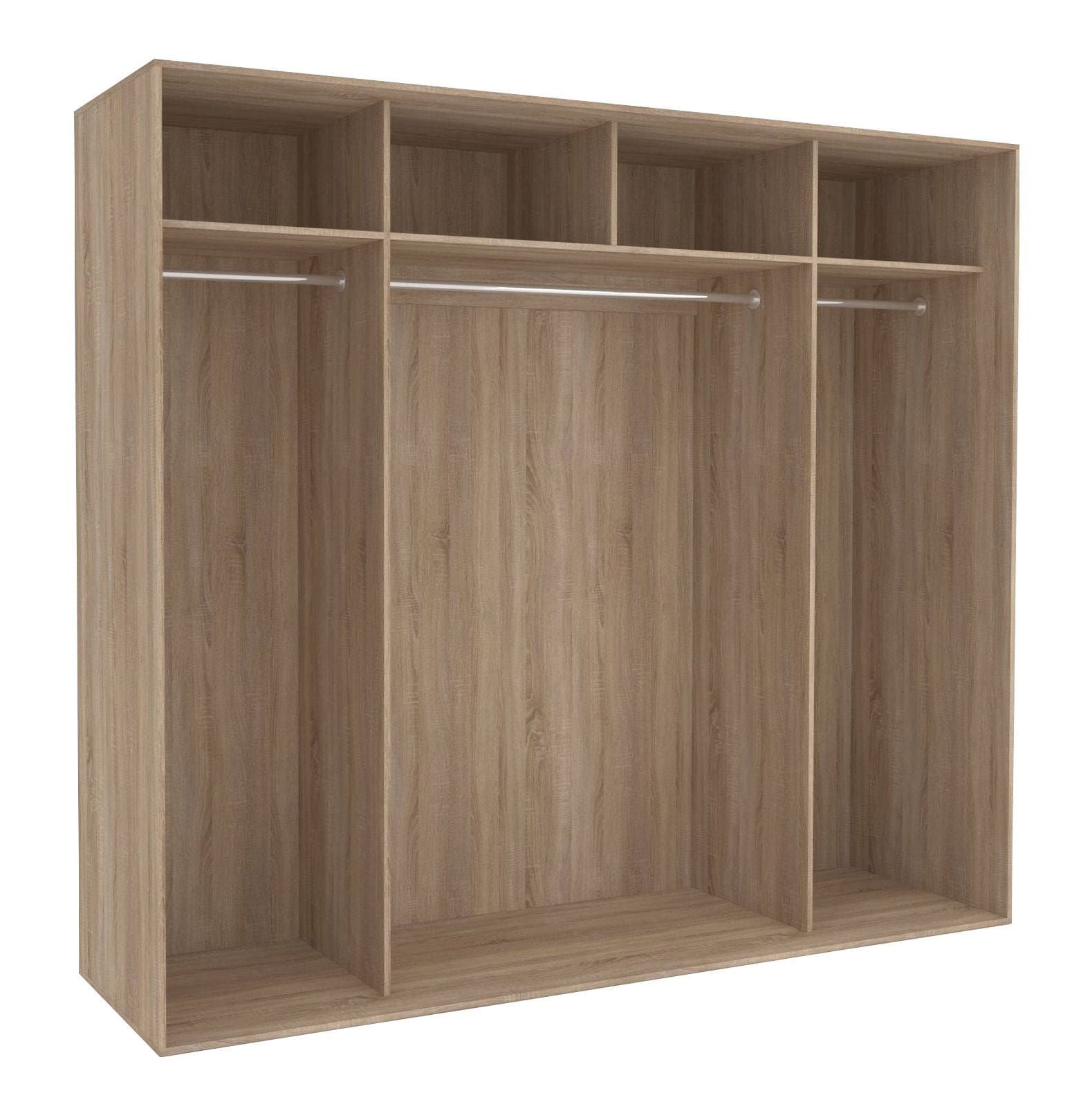 Korpus Szafy Tivoli 240X210 Dąb Sonoma Z Zestawem Montażowym