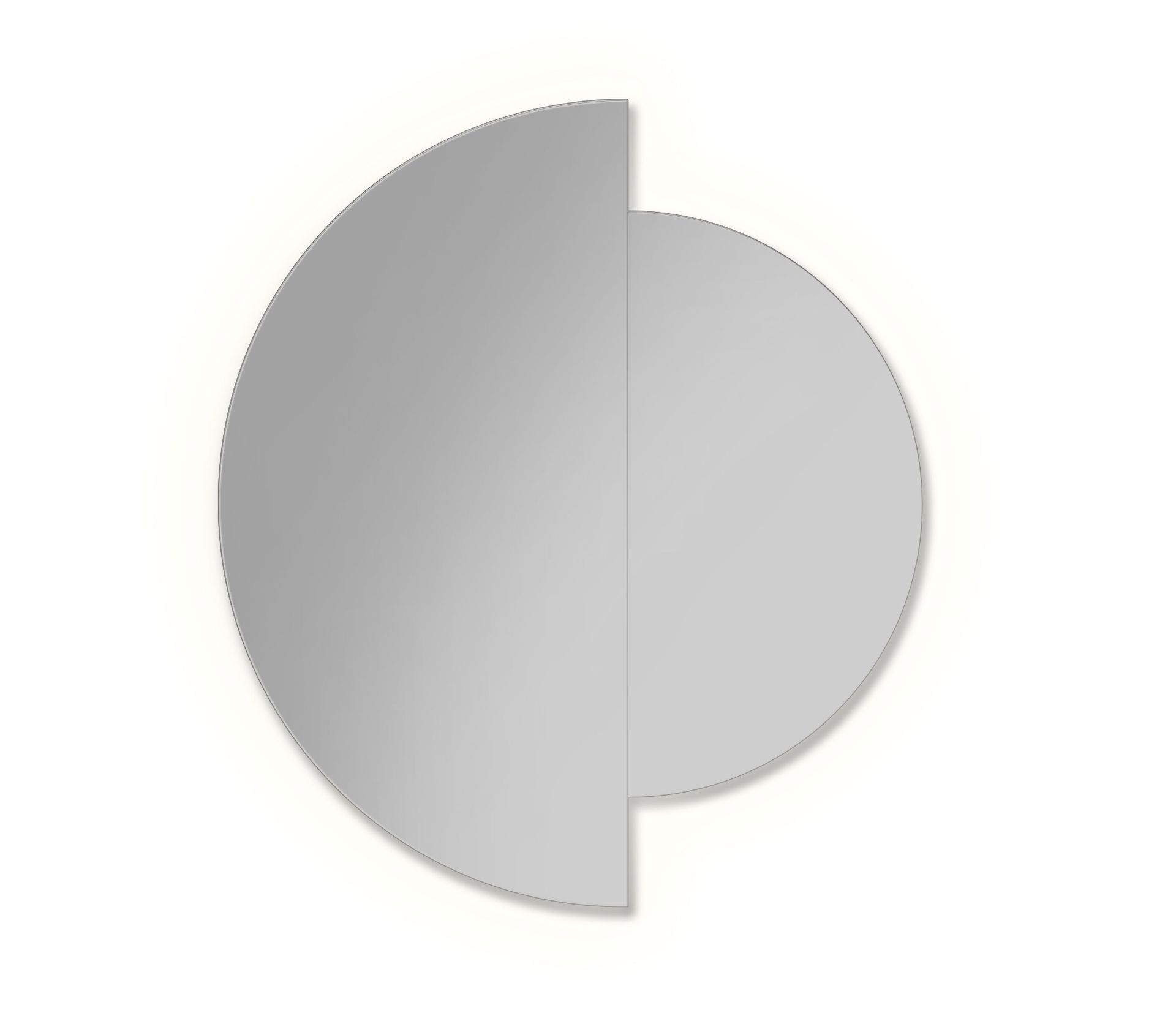 Lustro Łazienkowe Led 80X90 Ruke Simple Nasu