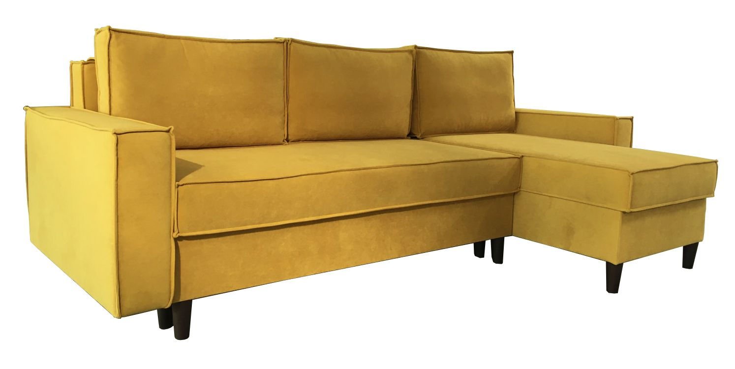 Narożnik Cameron Loft Simple 15 Żółty