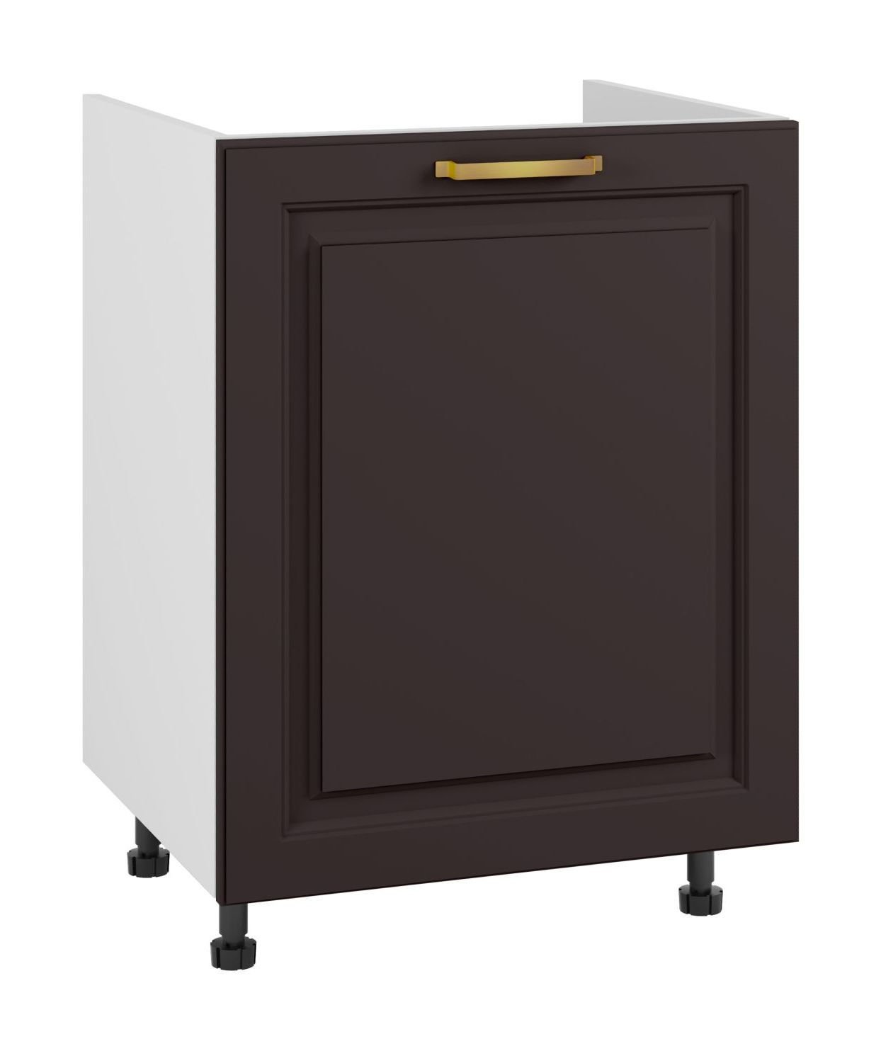 Bristol Szafka Dolna Pod Zlewozmywak Dzs-60 Blum Czarny Mat