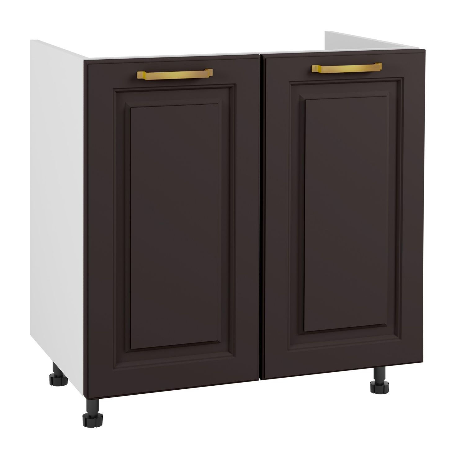 Bristol Szafka Dolna Pod Zlewozmywak D2Z-80 Czarny Mat