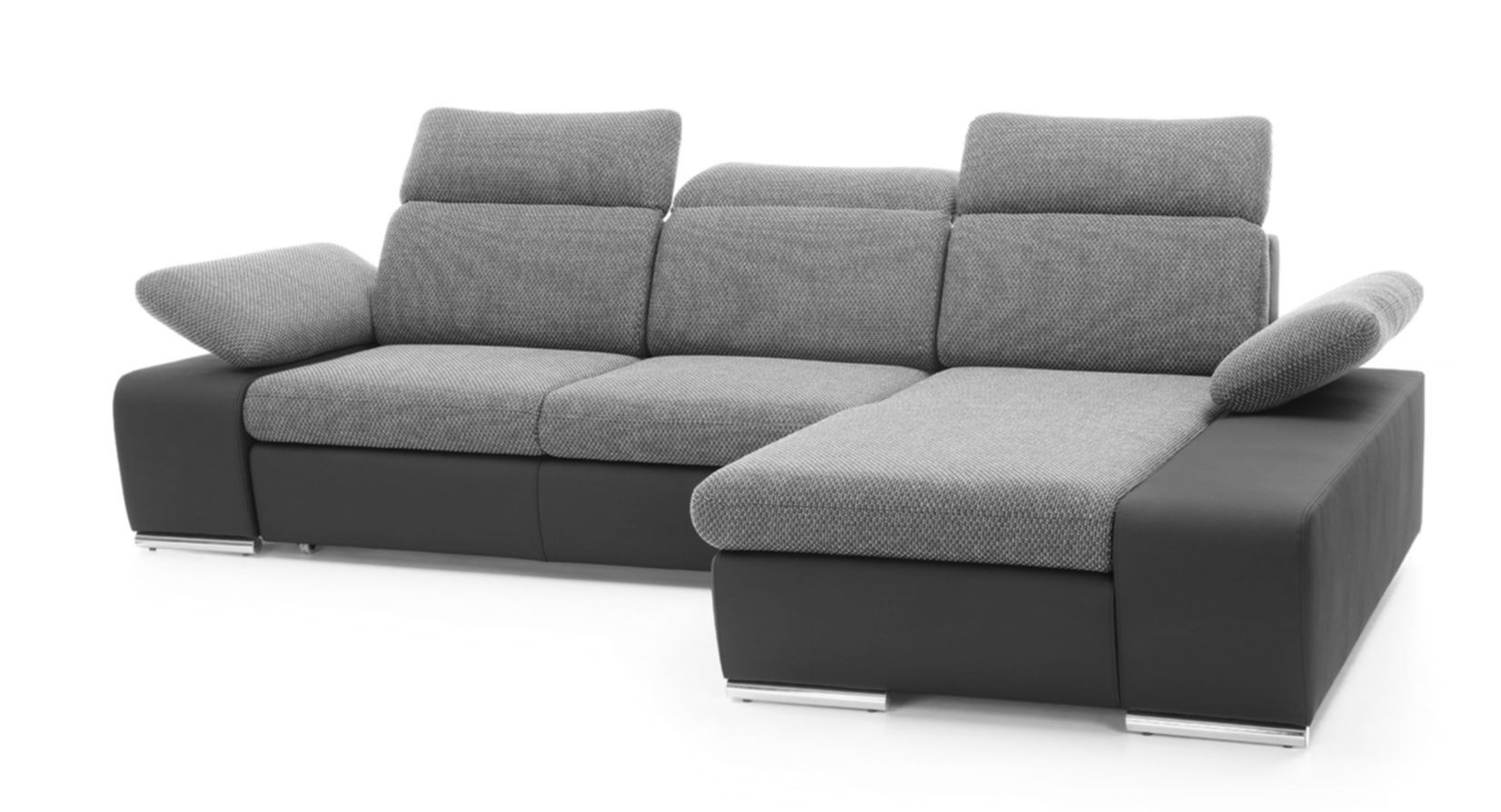 Narożnik Odessa Soft 11/Majorka 3 Szary Prawy