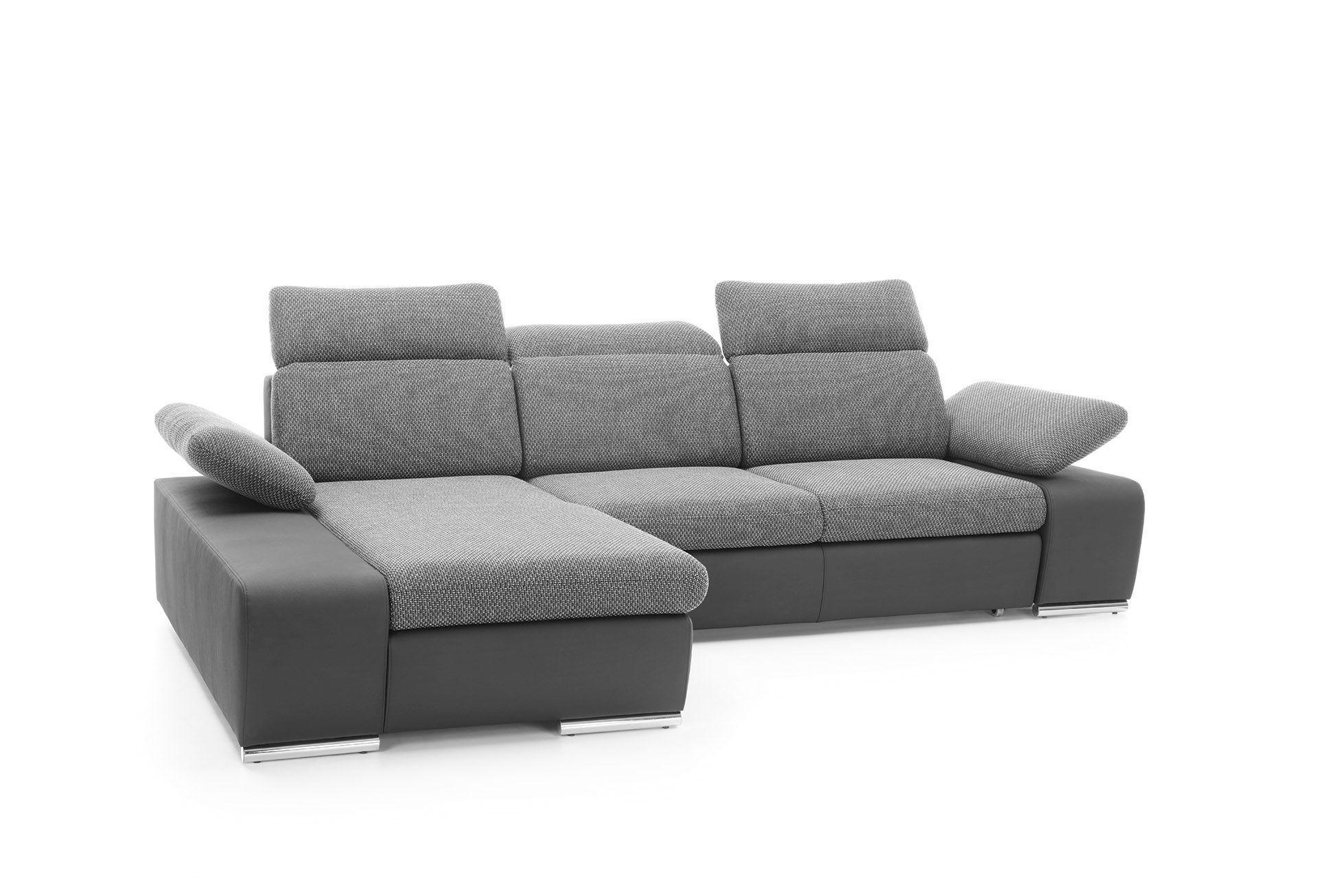 Narożnik Odessa Soft 11/Majorka 3 Szary Lewy