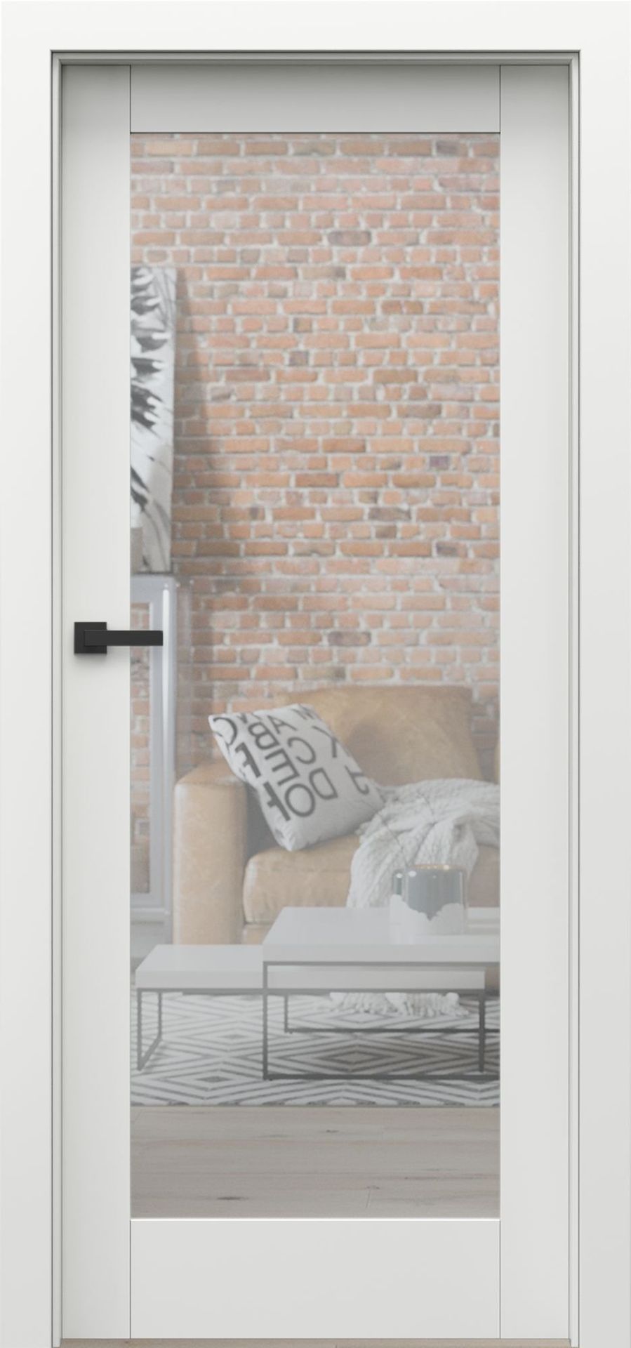 Skrzydło Grande A 1 Z Lustrem Biały Uv