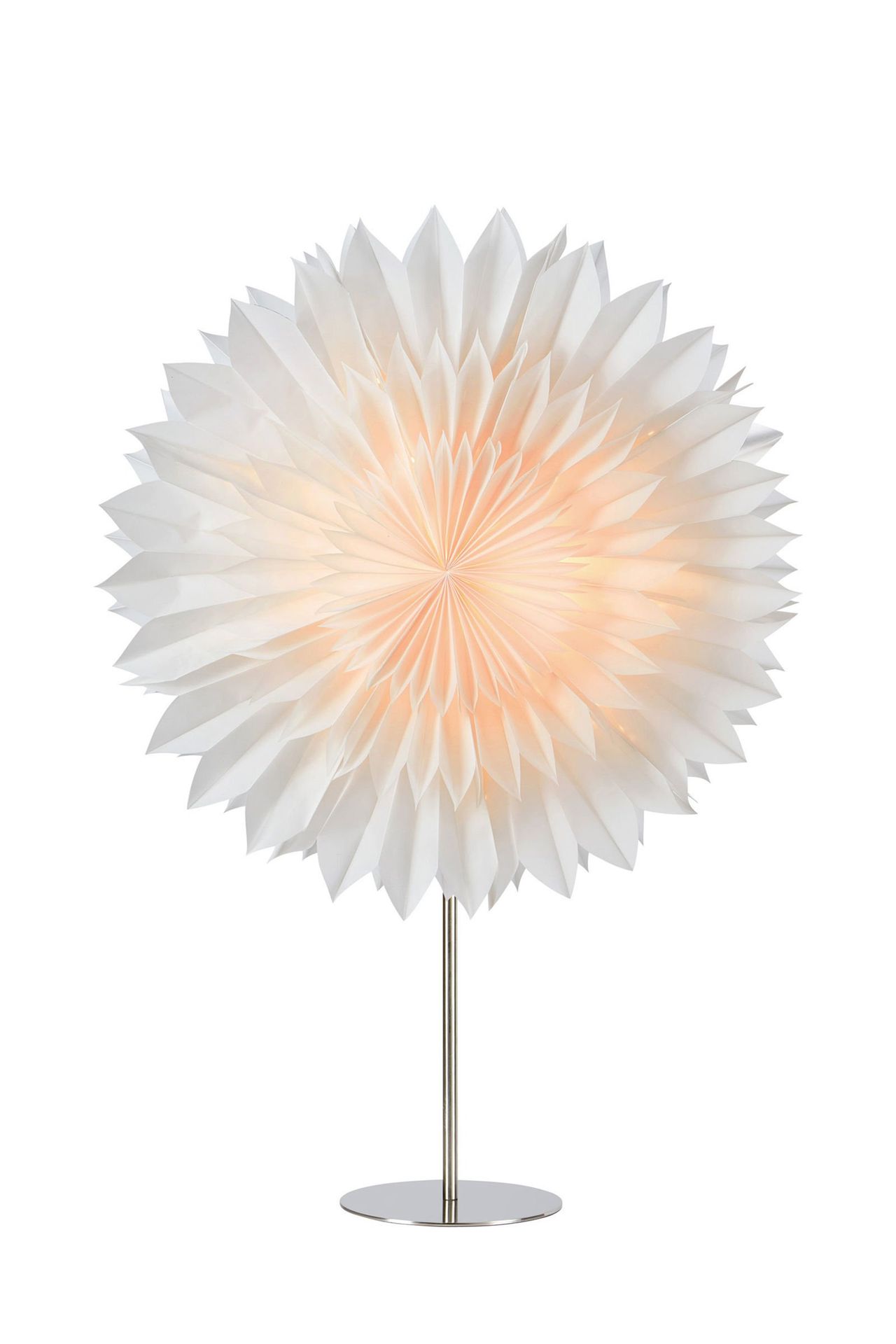 Lampa Stołowa Solina 705920 1Xe14 Biała