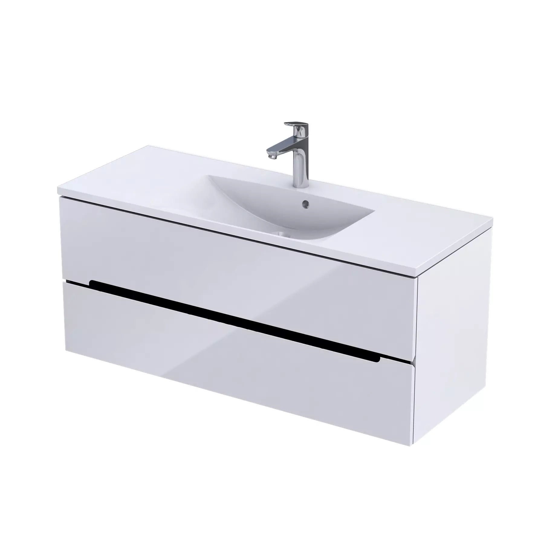 Szafka Pod Umywalkę 120 Oristo Silver