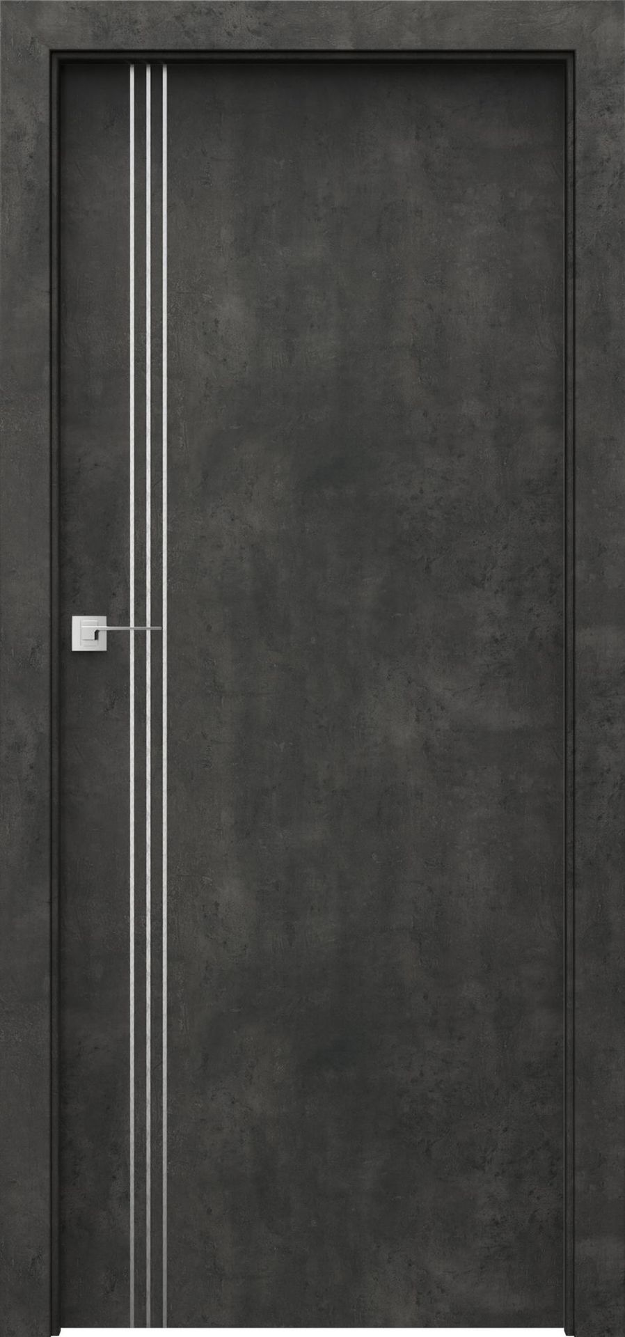 Skrzydło Line B 1 Beton Ciemny