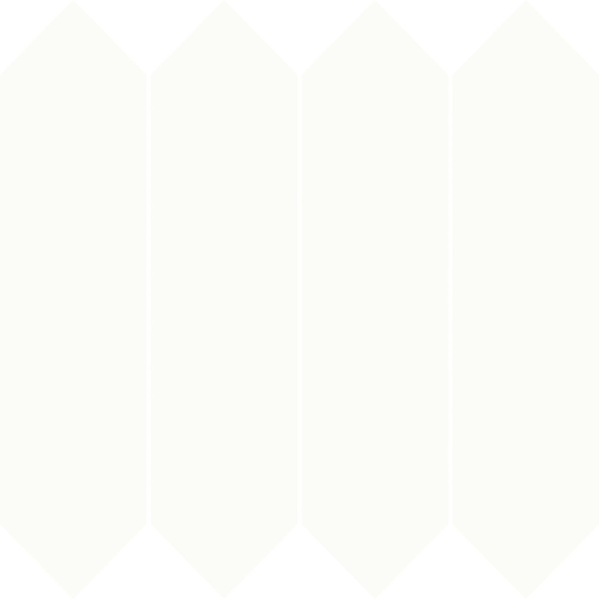 Mozaika Arrow White Satin 28X28 Cersanit