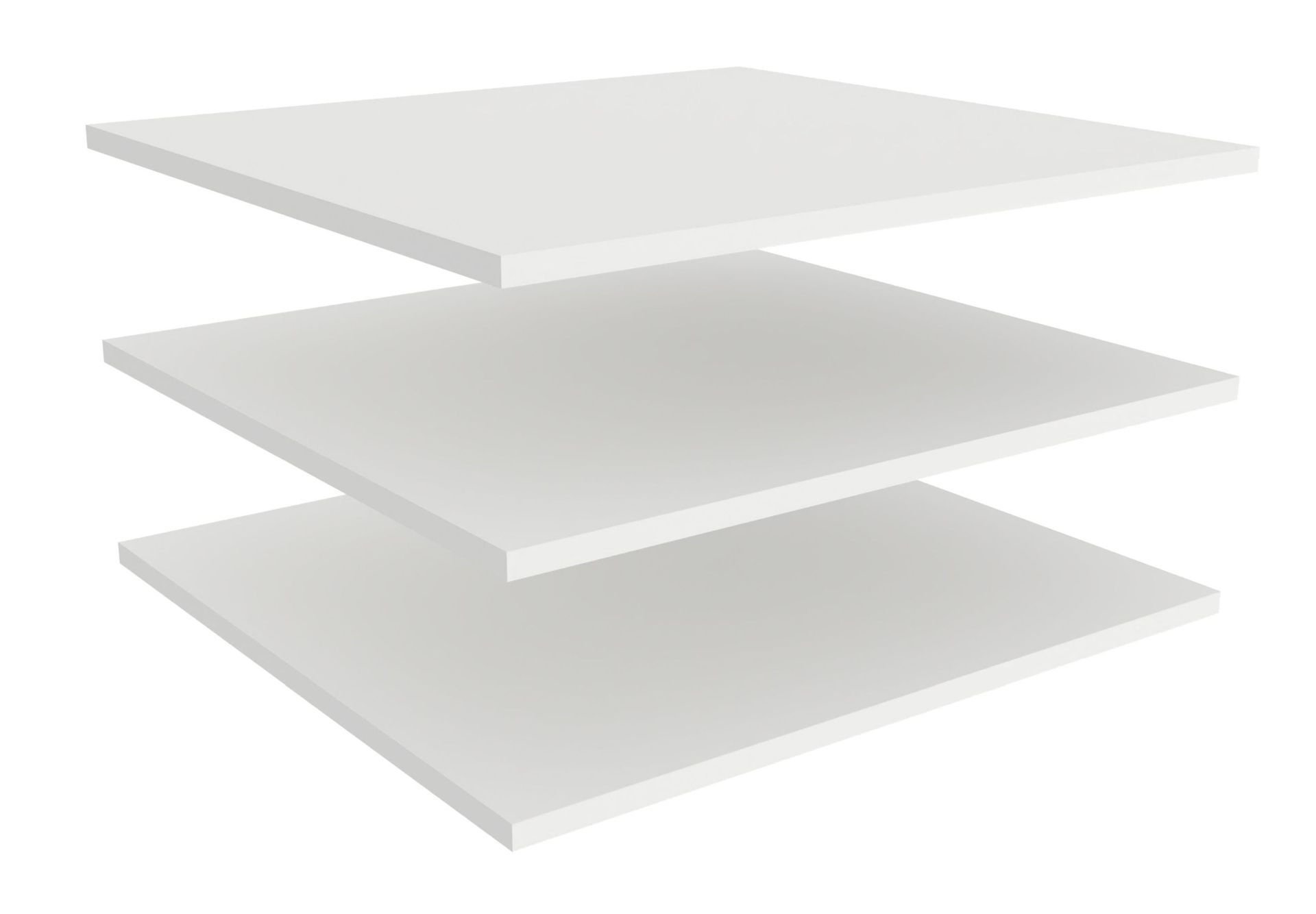 Zestaw 3 Półek Tivoli 50 Biały