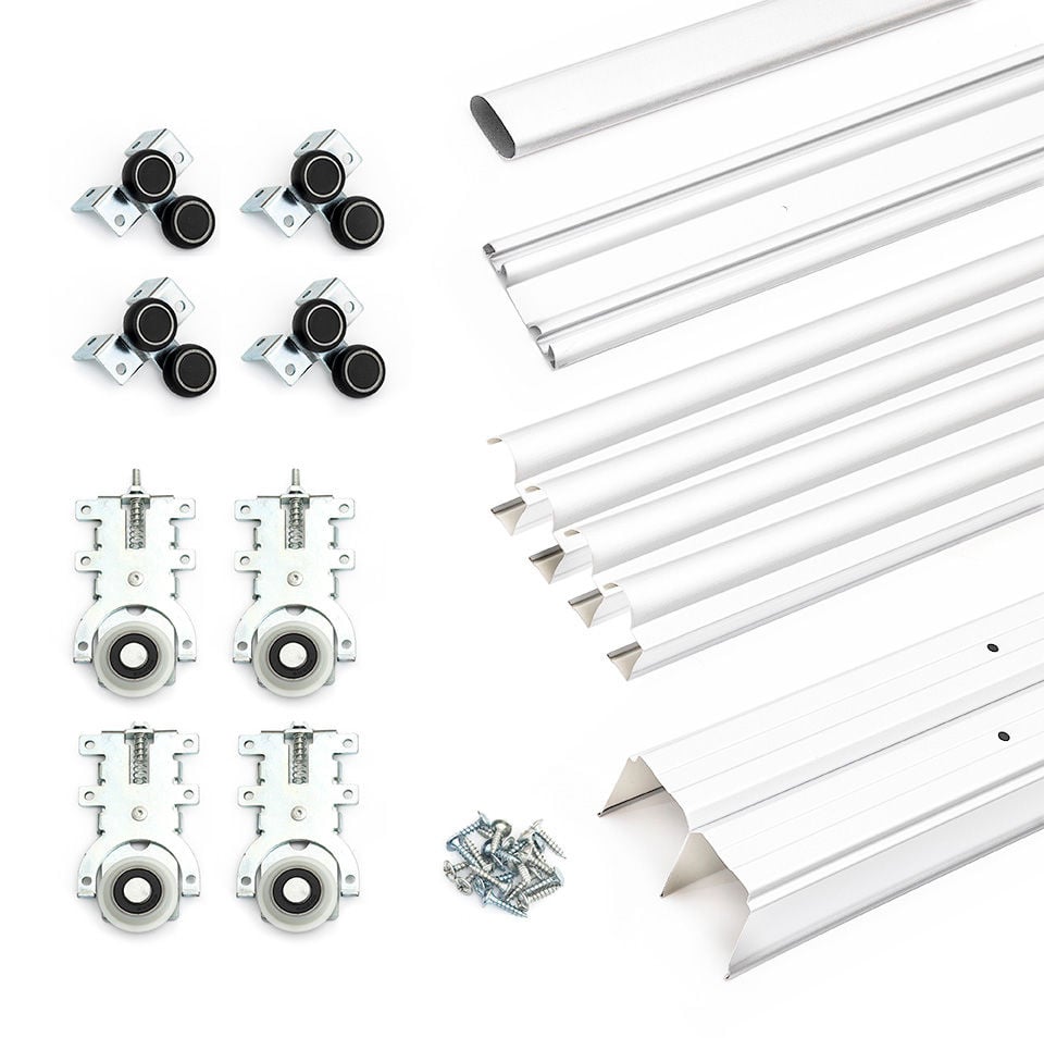 Okucia Szafy Tivoli Uchwyt Biały 125X210 + zestaw montażowy