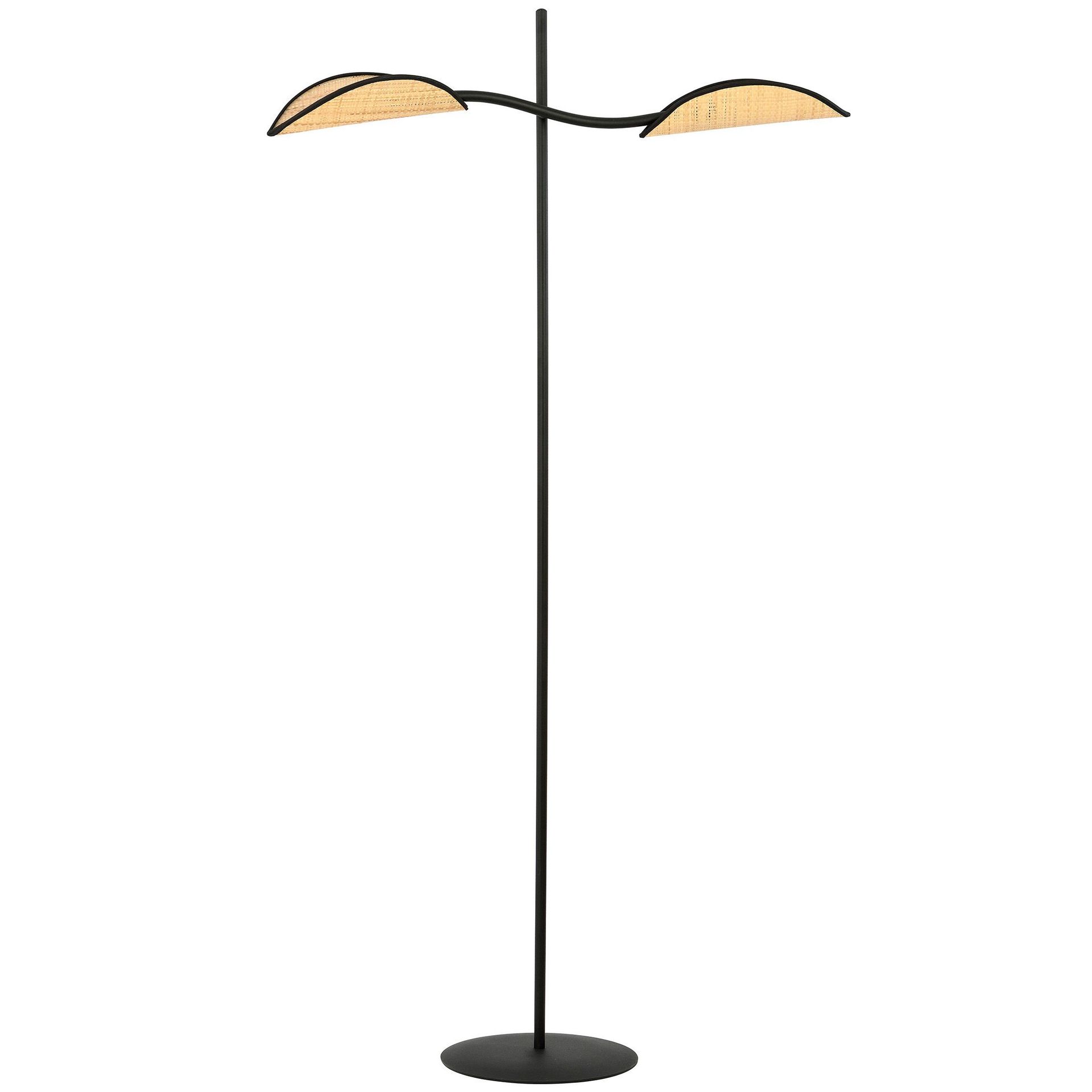 Lampa Stojąca Lotus Lp21108/Lp2 2Xe14 brązowa