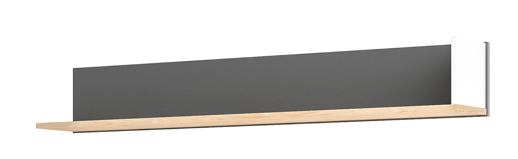 Półka Moet 35 Orzech Amerykański Jackson / Grafitowy Mat