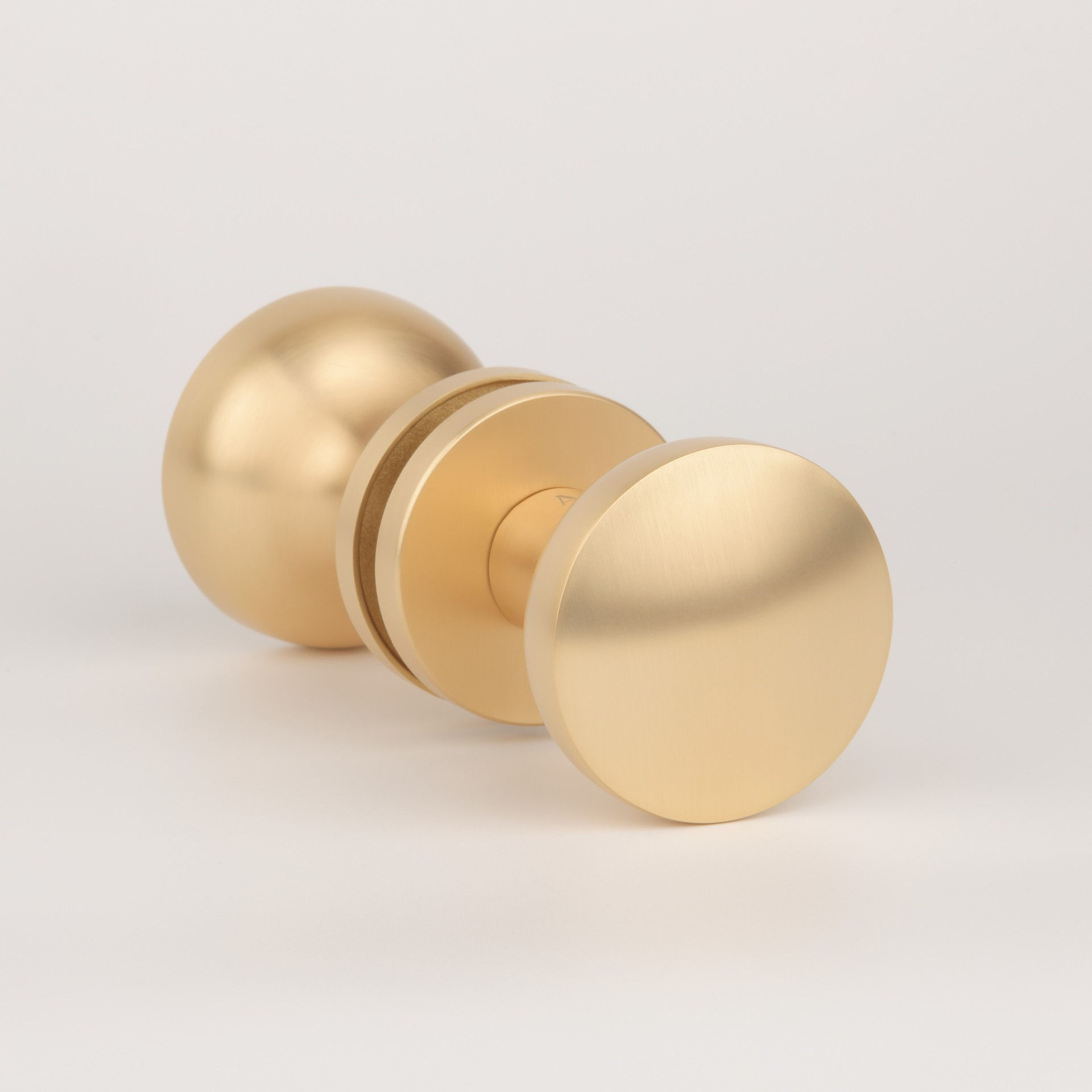 Gałka Ortica R Slim Złoty Mat Dwustr