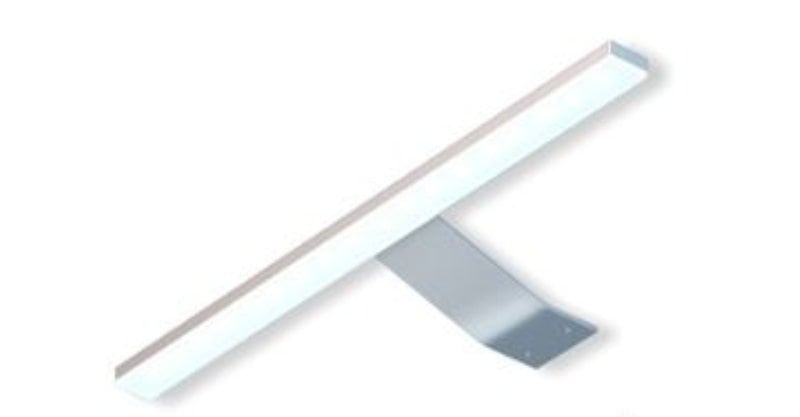 Oświetelnie Led Nadszafkowe Szafy Tivoli 1 Pkt Biały Ciepły Mswd-Led-Z1Tg3/36/Al/Bc-1X-M