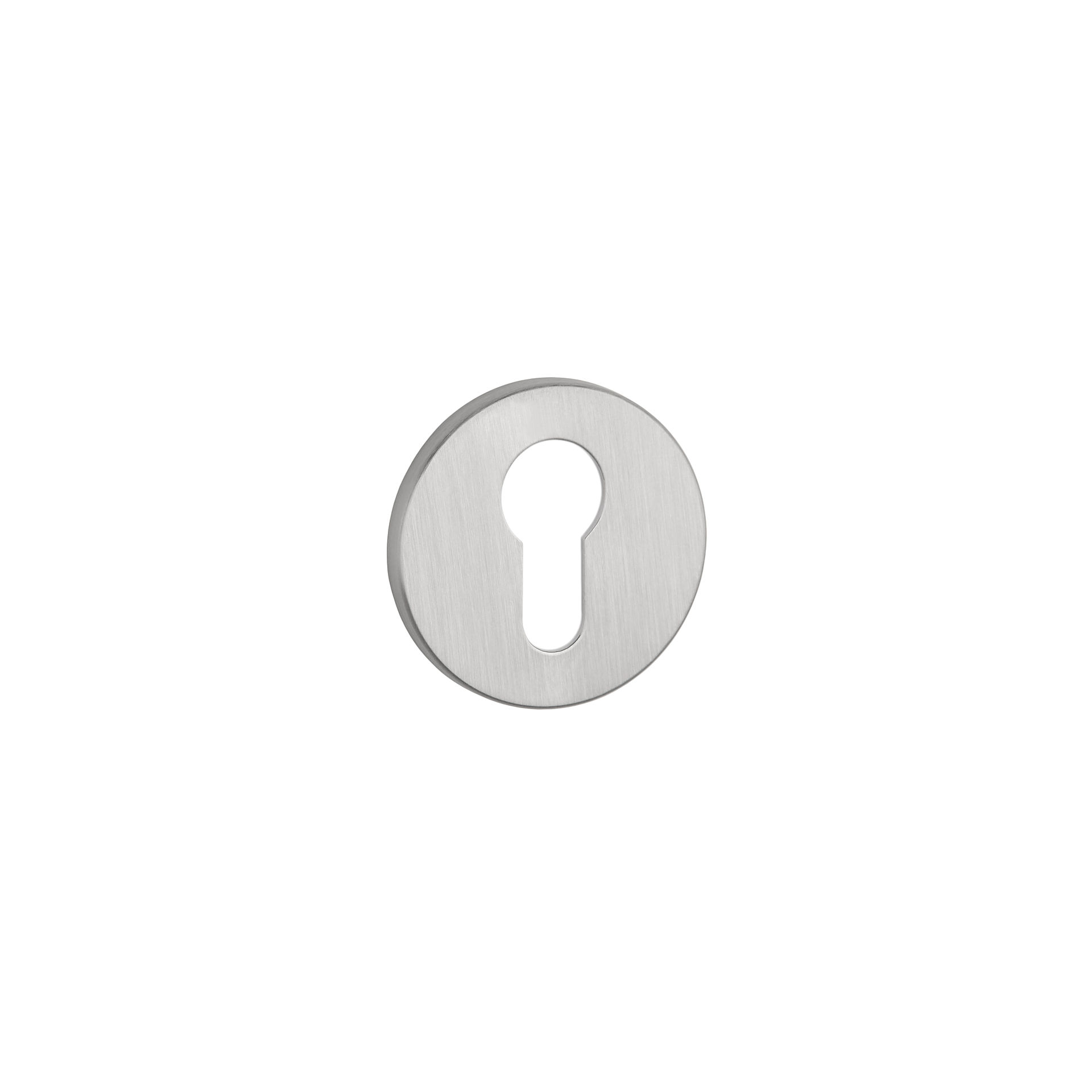 Rozeta R Chrom Szczotkowany Wkładka