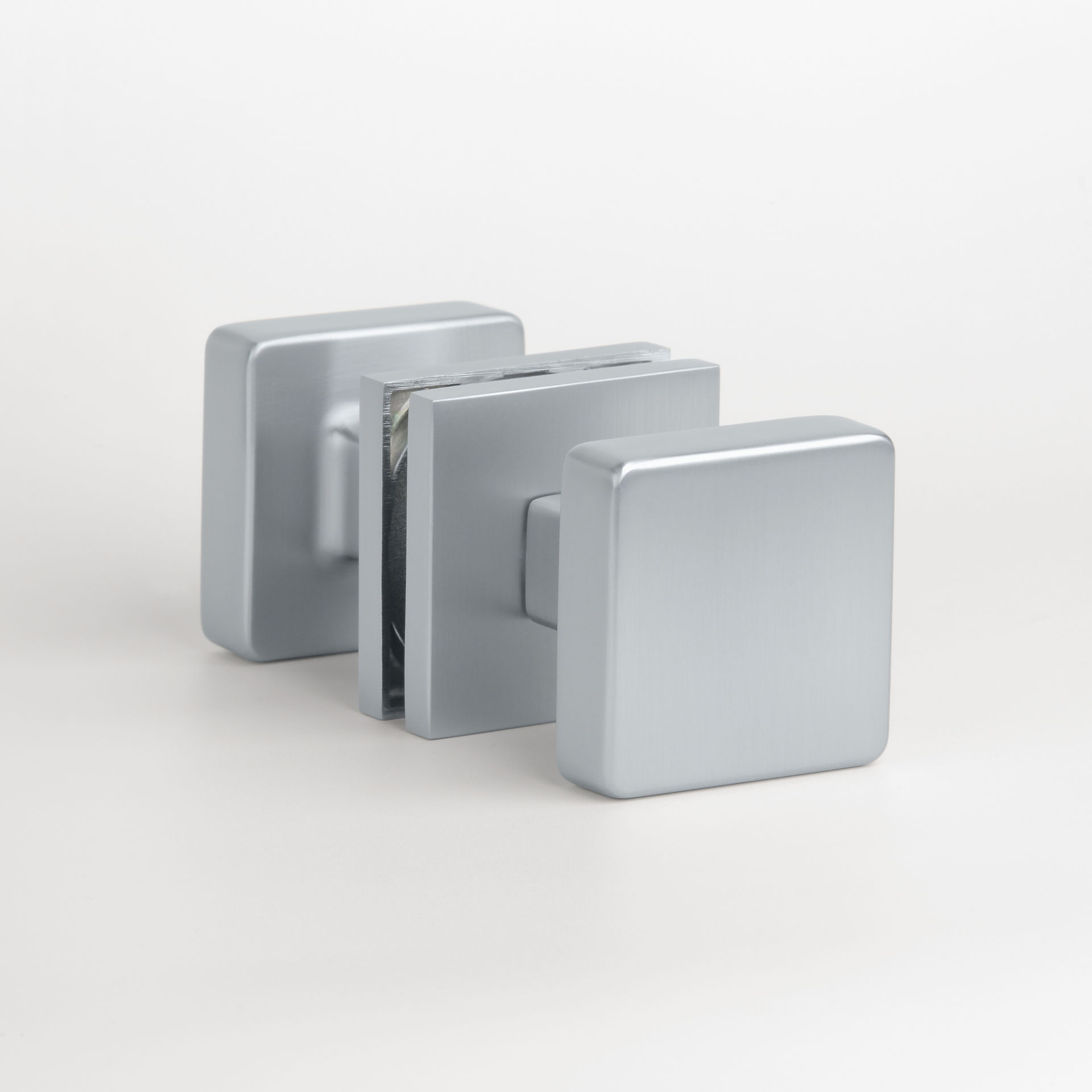 Gałka Mora Q Slim Chrom Satyna Dwustr