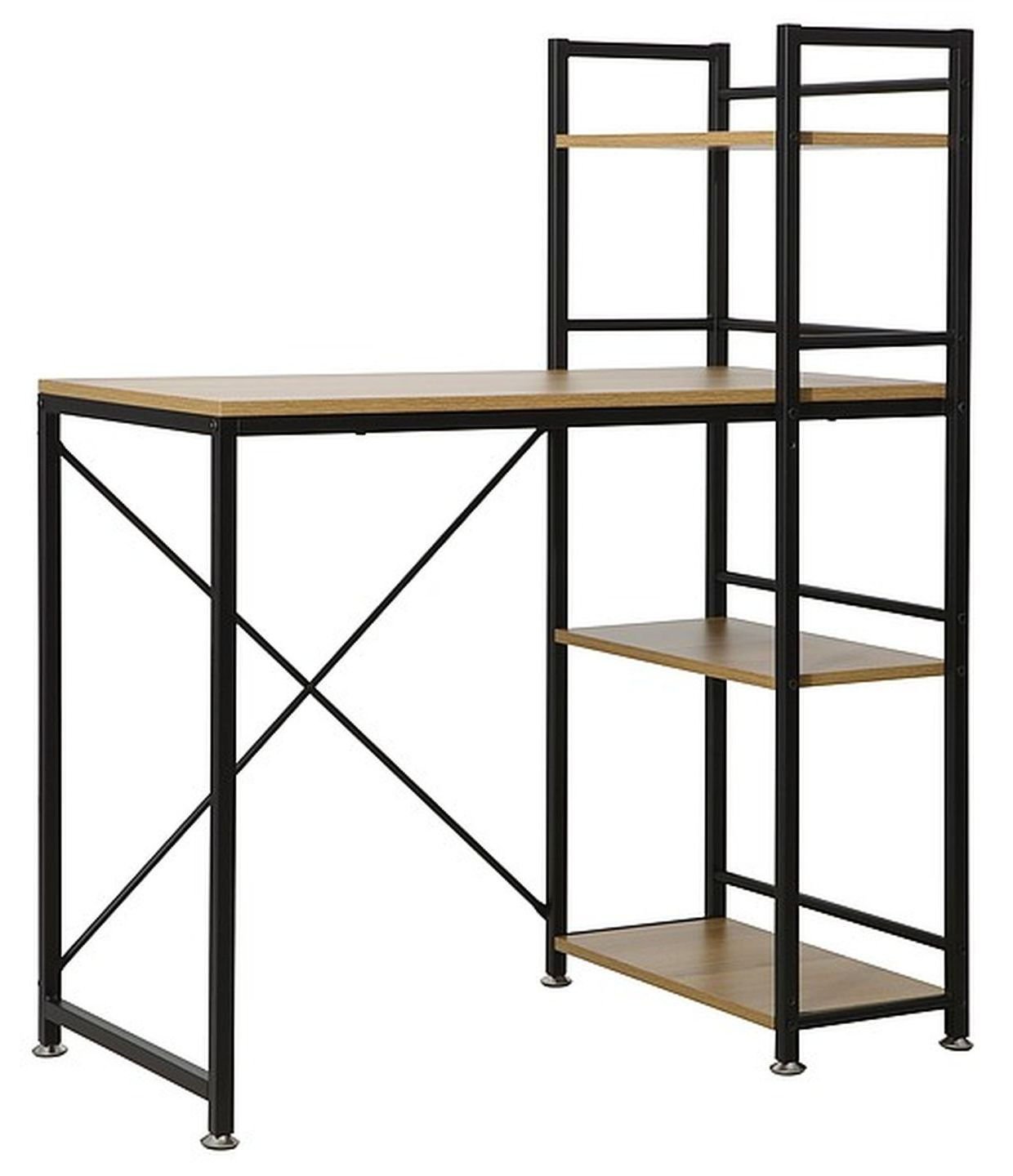 Biurko B-036 Czarny / Dąb