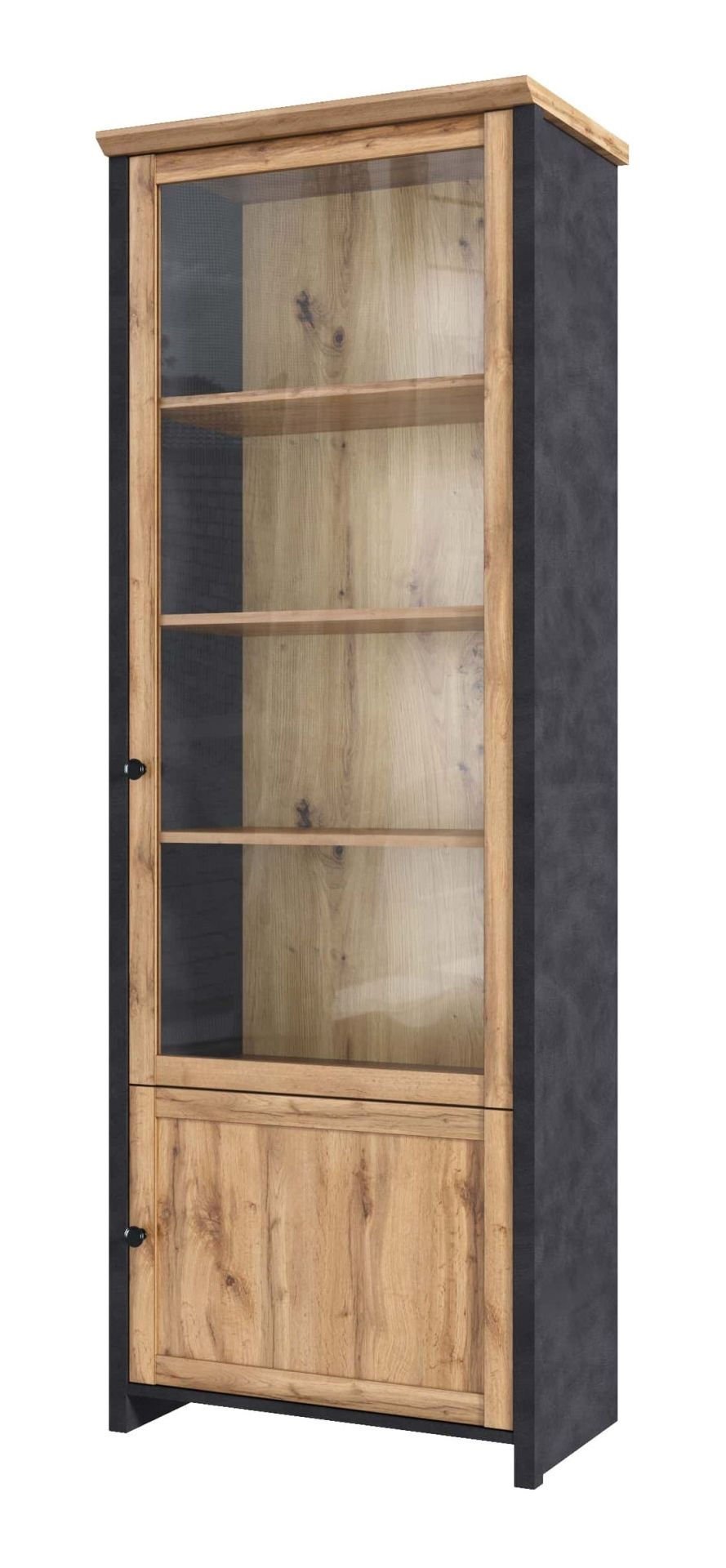 Witryna Nicole 1D1W Matera / Dąb Wotan