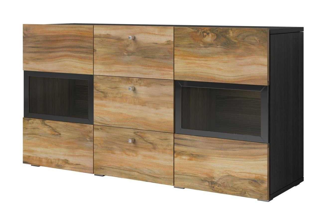Komoda Baros 26 2D3S Touchwood / Orzech Satyna
