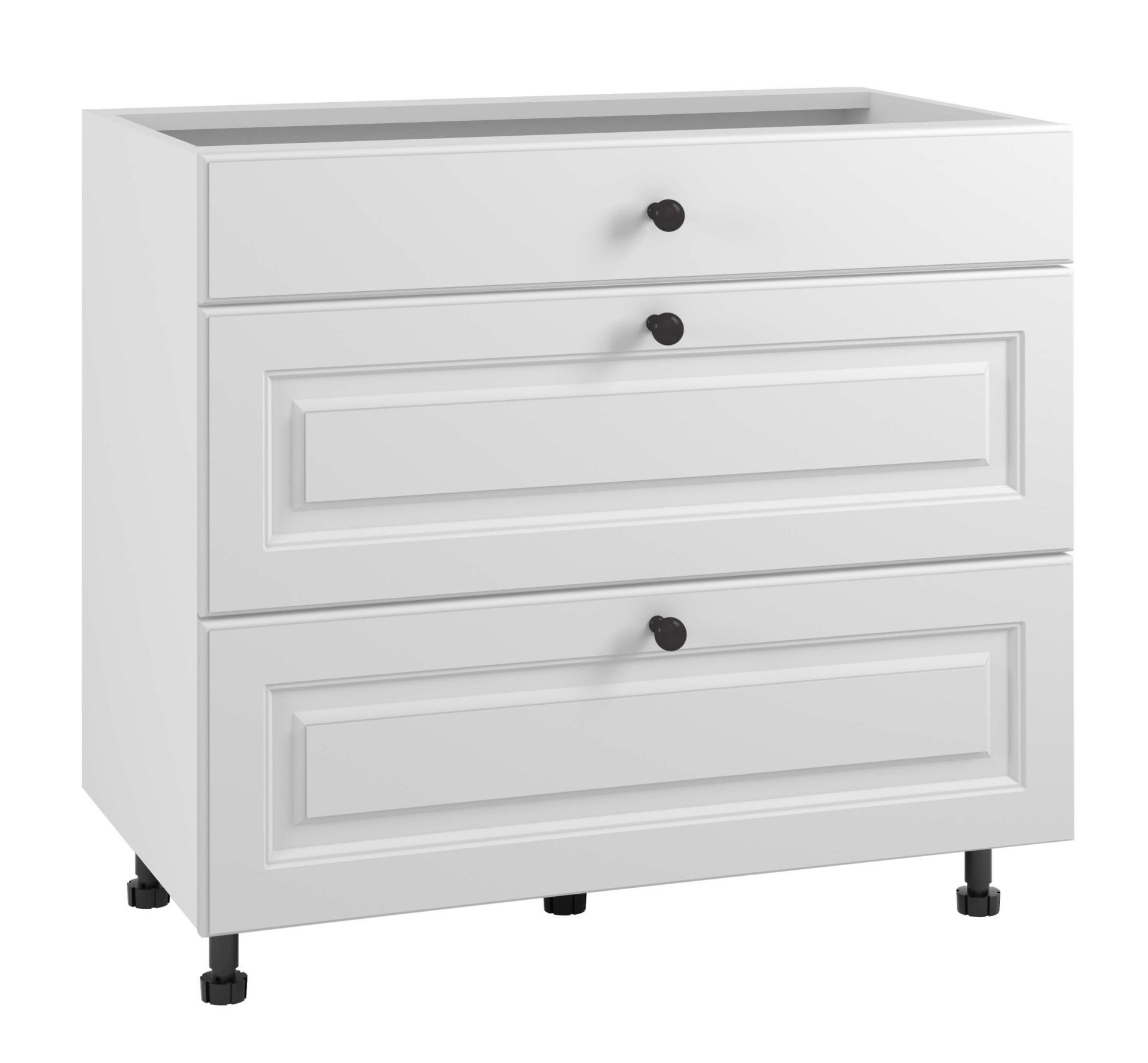 Bristol Szafka Dolna Ds-90-2W-1N Modernbox Biały Mat